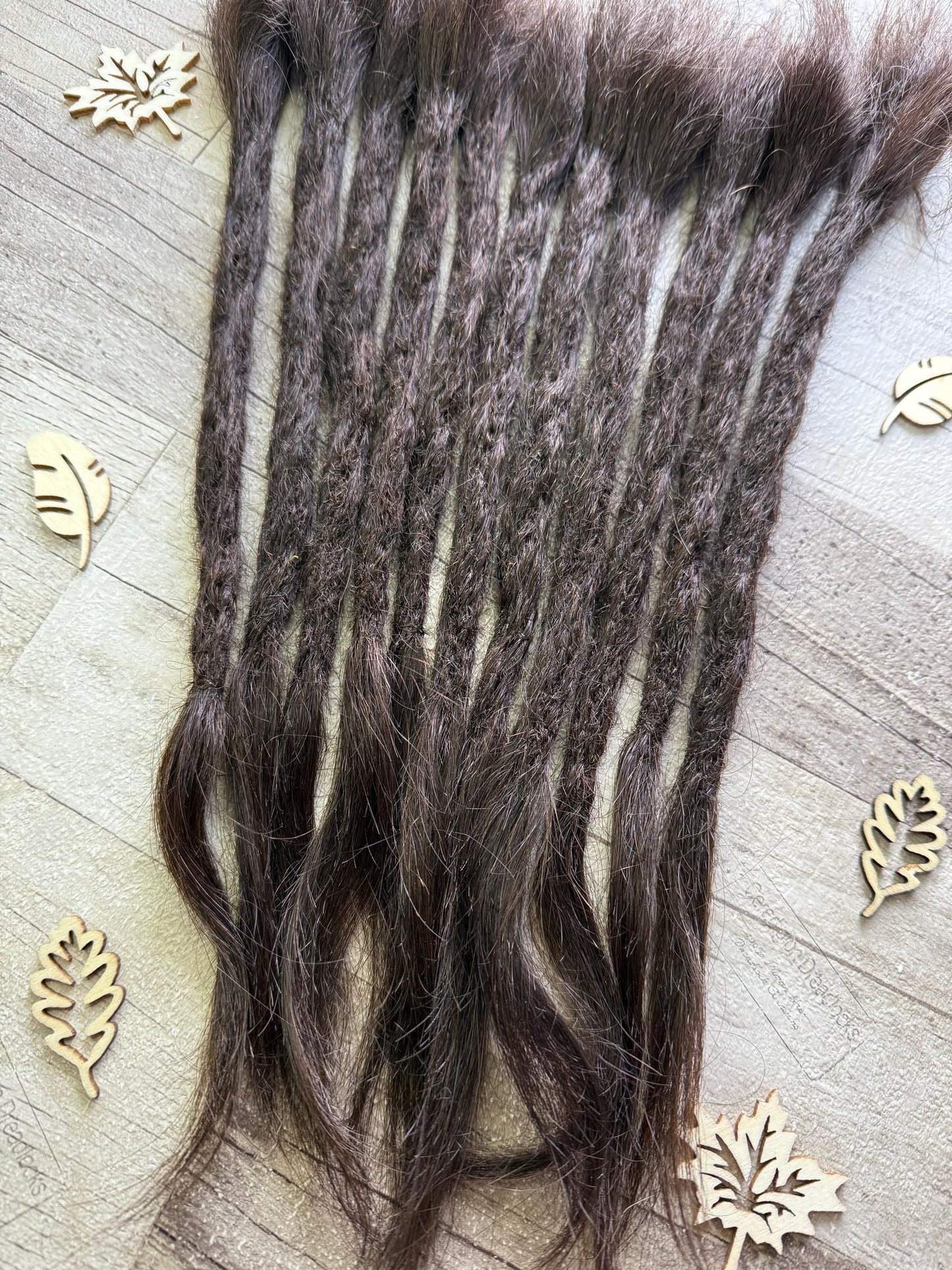 Brown Chunky 14 Inch Extensions - Ceredigion Dreadlocks