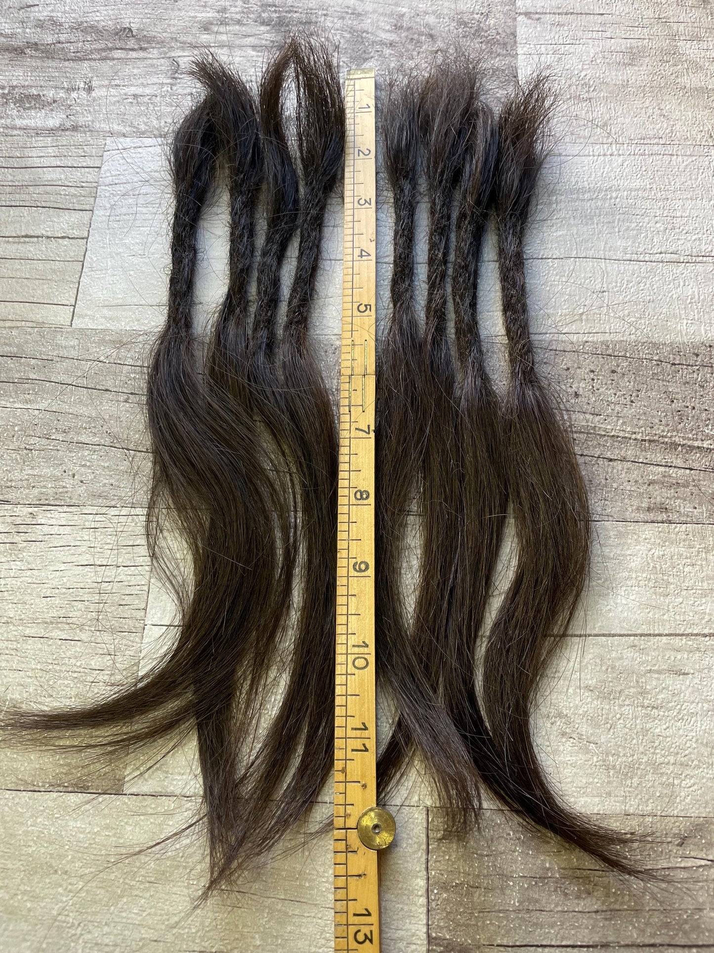 Raw Dark Brown 13 Inch Extensions - Ceredigion Dreadlocks