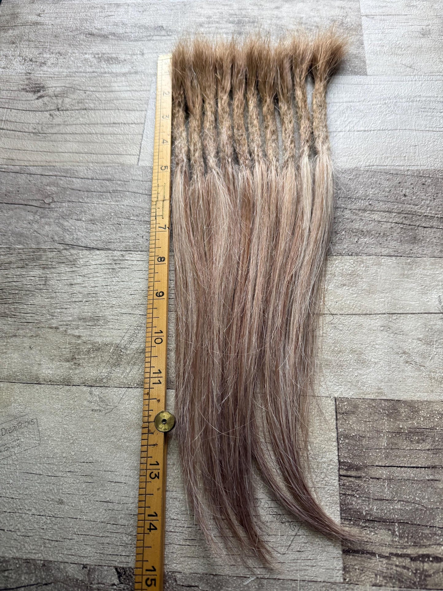Balayage Blonde 14 Inch Extensions - Ceredigion Dreadlocks