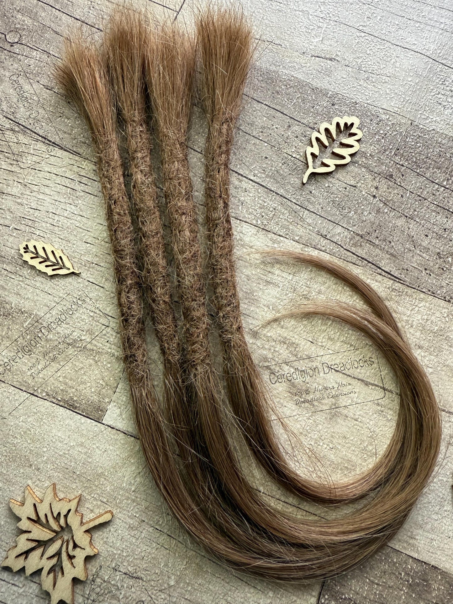 Dark Blonde 14 Inch Extensions - Ceredigion Dreadlocks
