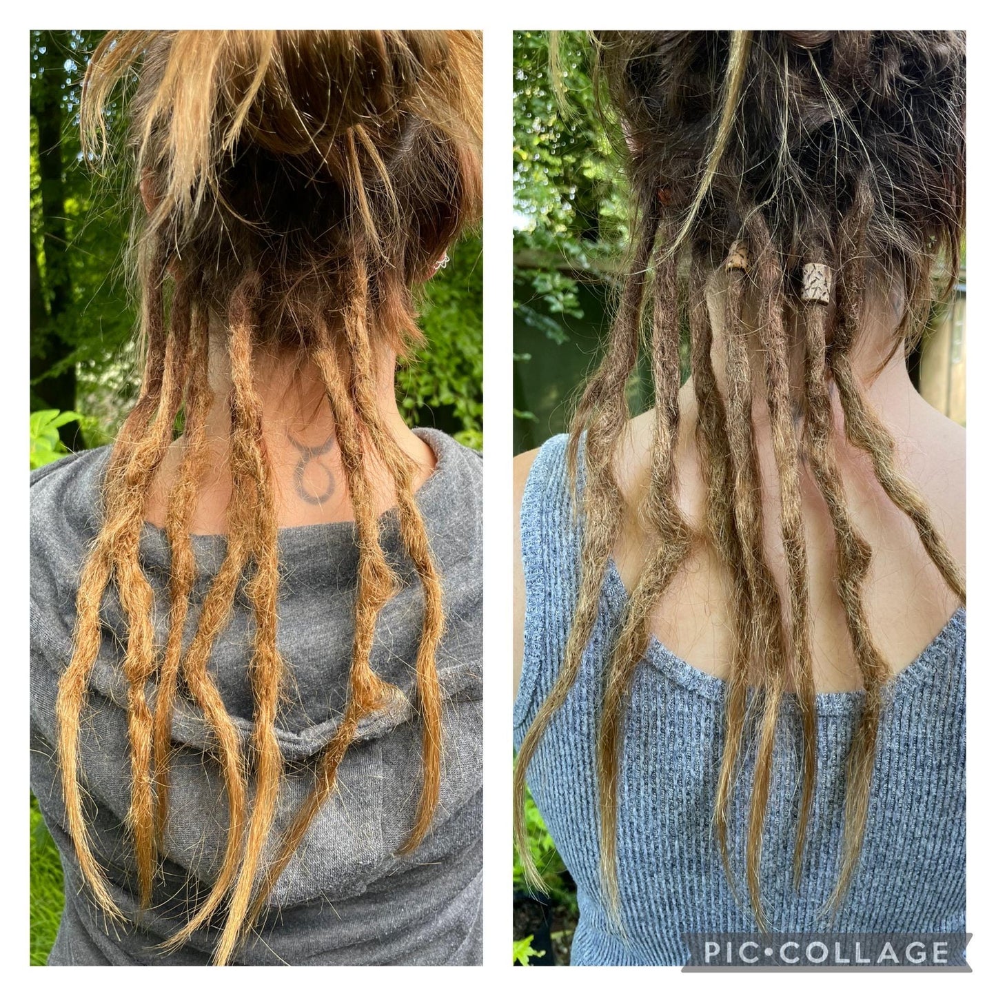 Remy Wild Style Auburn 17 Inch Extensions - Ceredigion Dreadlocks