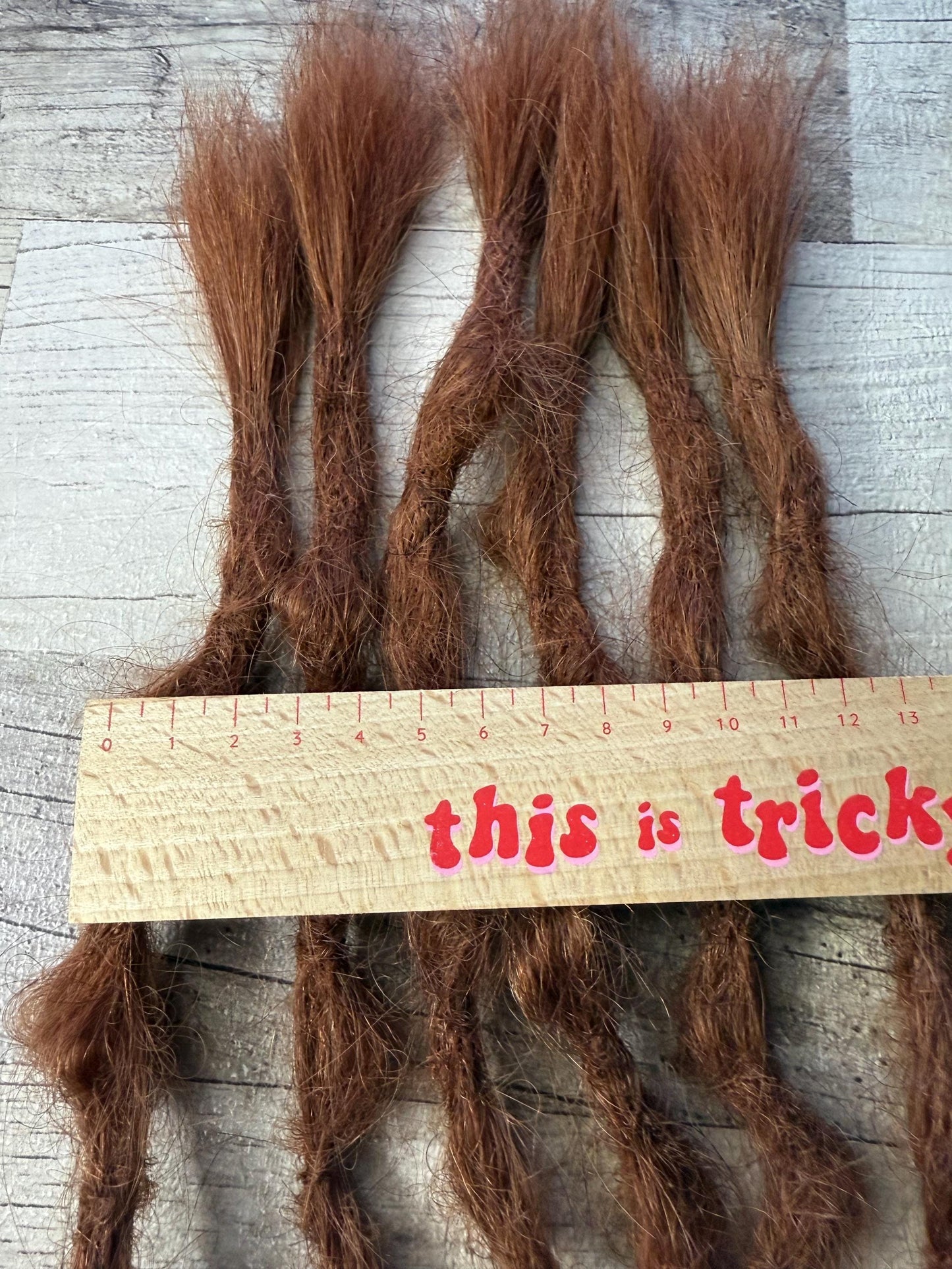 Remy Wild Style Auburn 17 Inch Extensions - Ceredigion Dreadlocks