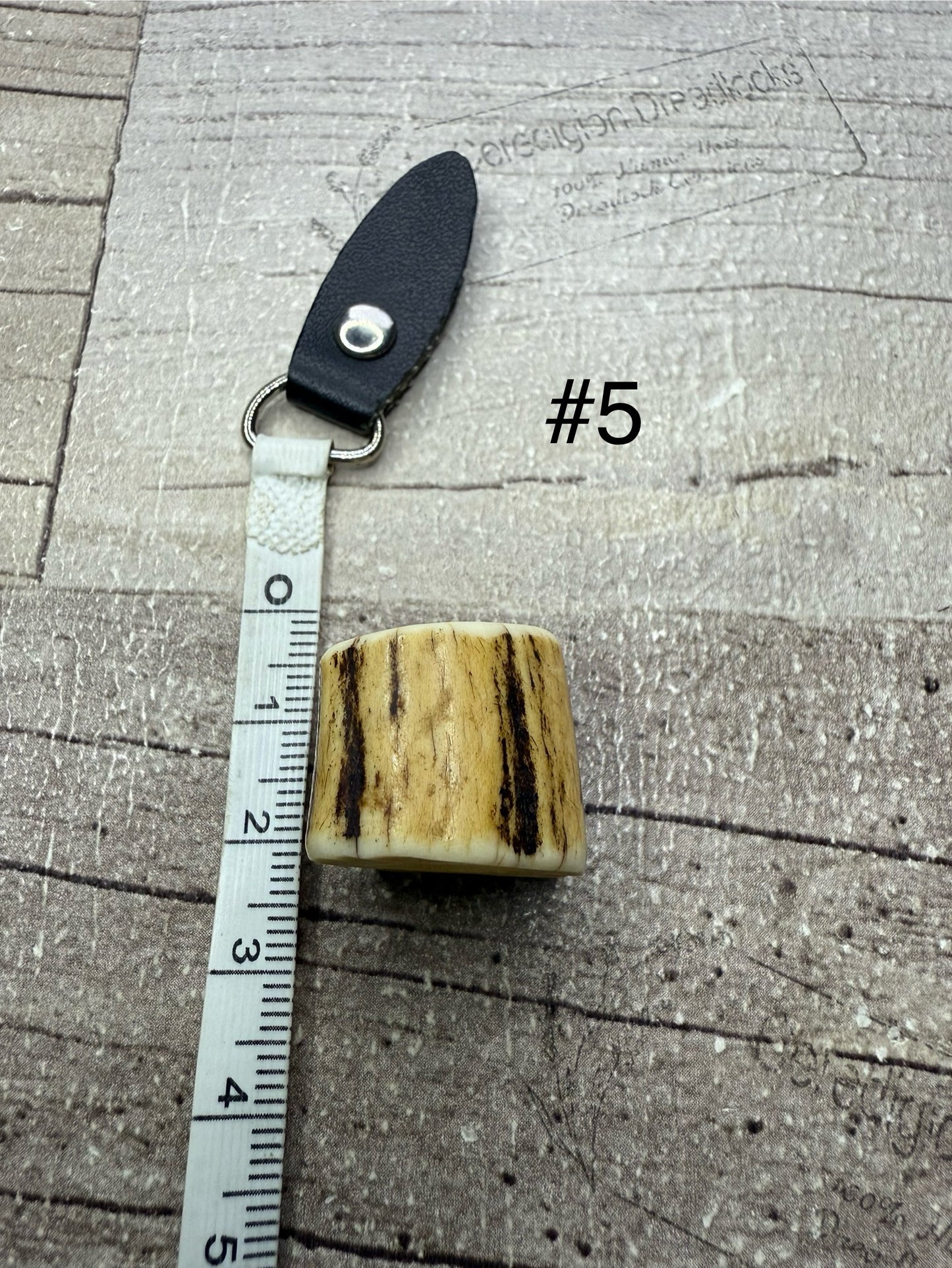 Antler Dreadlock Beads 11mm