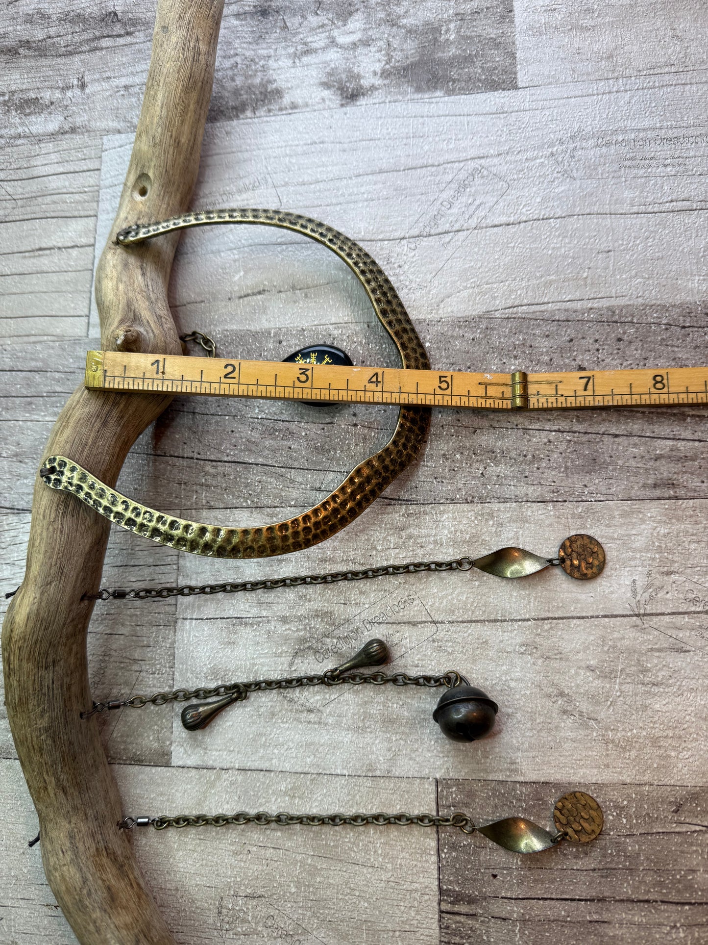 Driftwood Wall Hanging - Bronze - Ceredigion Dreadlocks