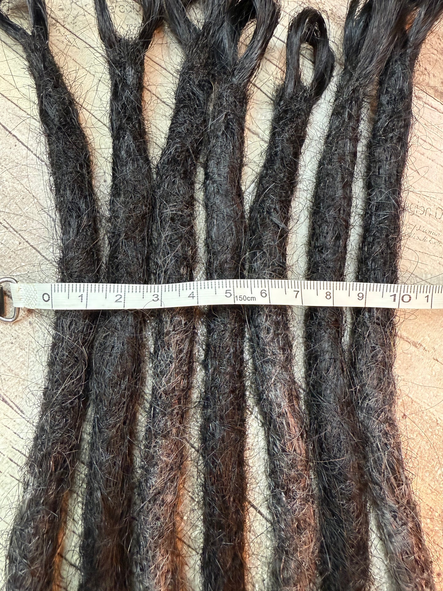 Lucy: x7 looped dreadlock extensions - Ceredigion Dreadlocks