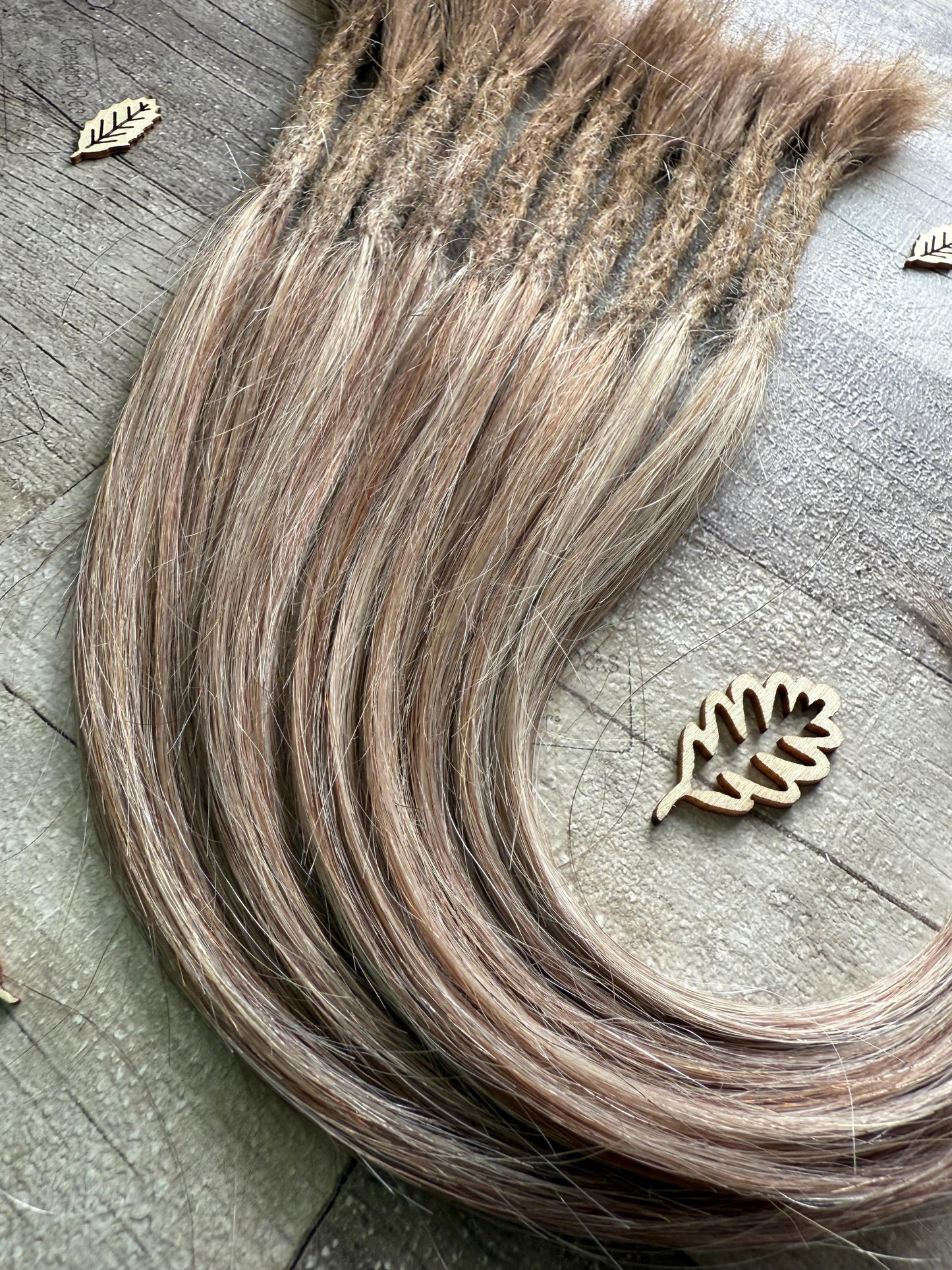 Balayage Blonde 14 Inch Extensions - Ceredigion Dreadlocks