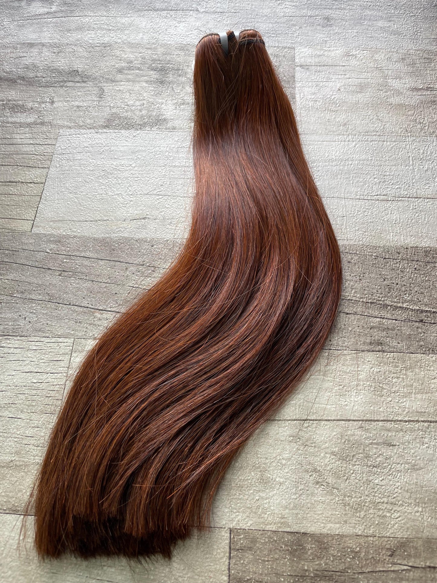 Auburn Double Drawn 100% Virgin Human Hair Dreadlock Extensions Silky 14 Inches