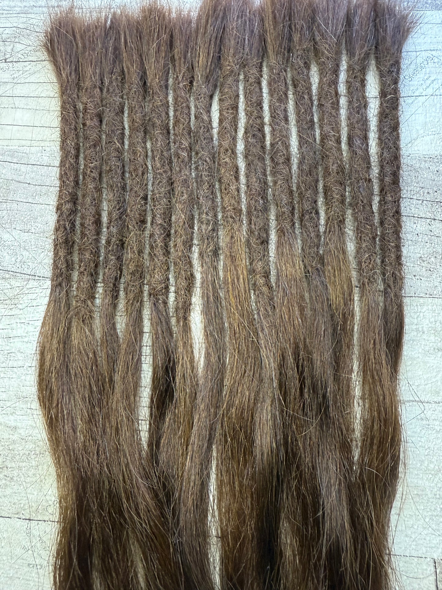 Medium Brown Extensions 13 Inch - Ceredigion Dreadlocks