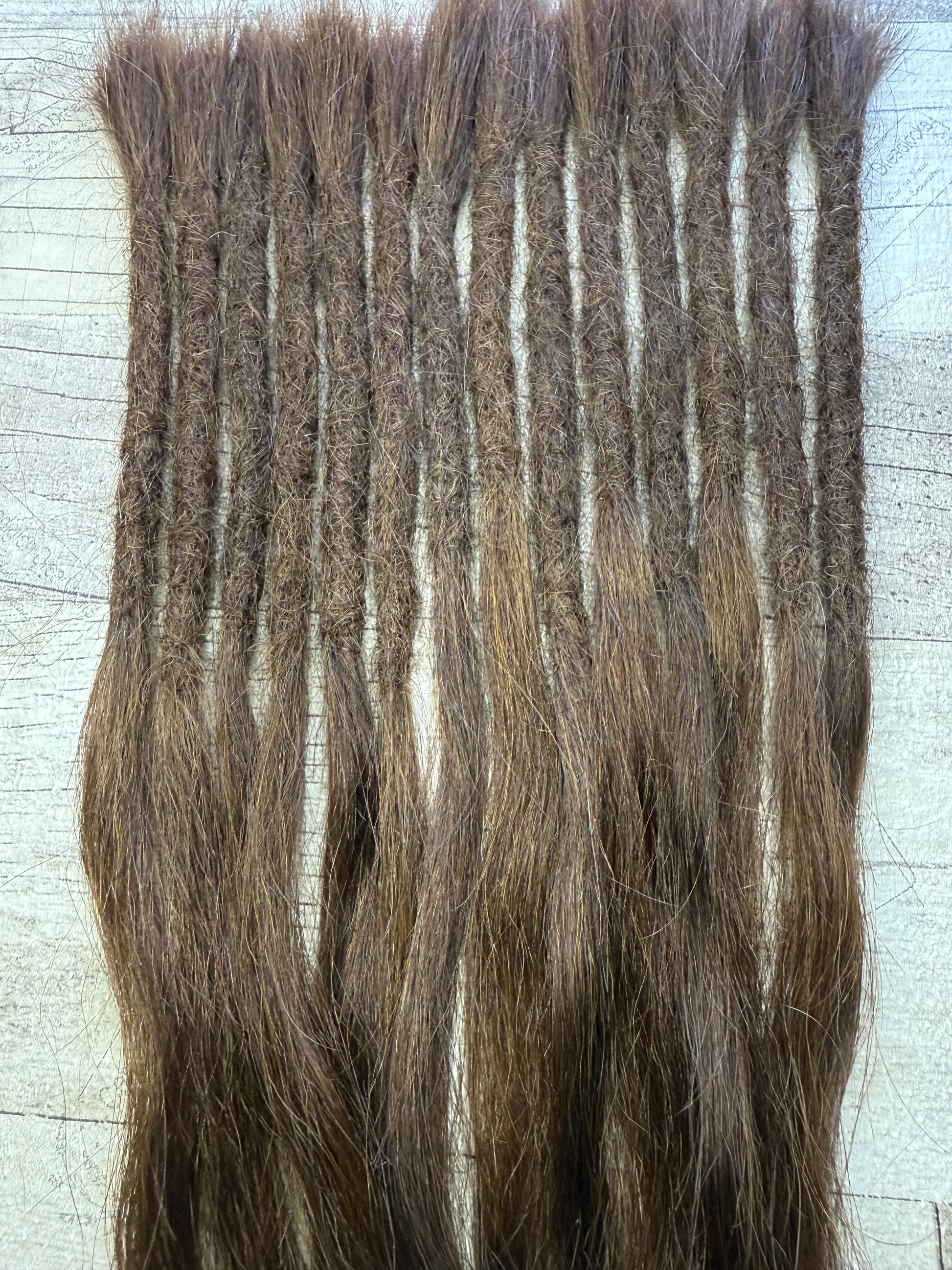 Medium Brown Extensions 13 Inch - Ceredigion Dreadlocks