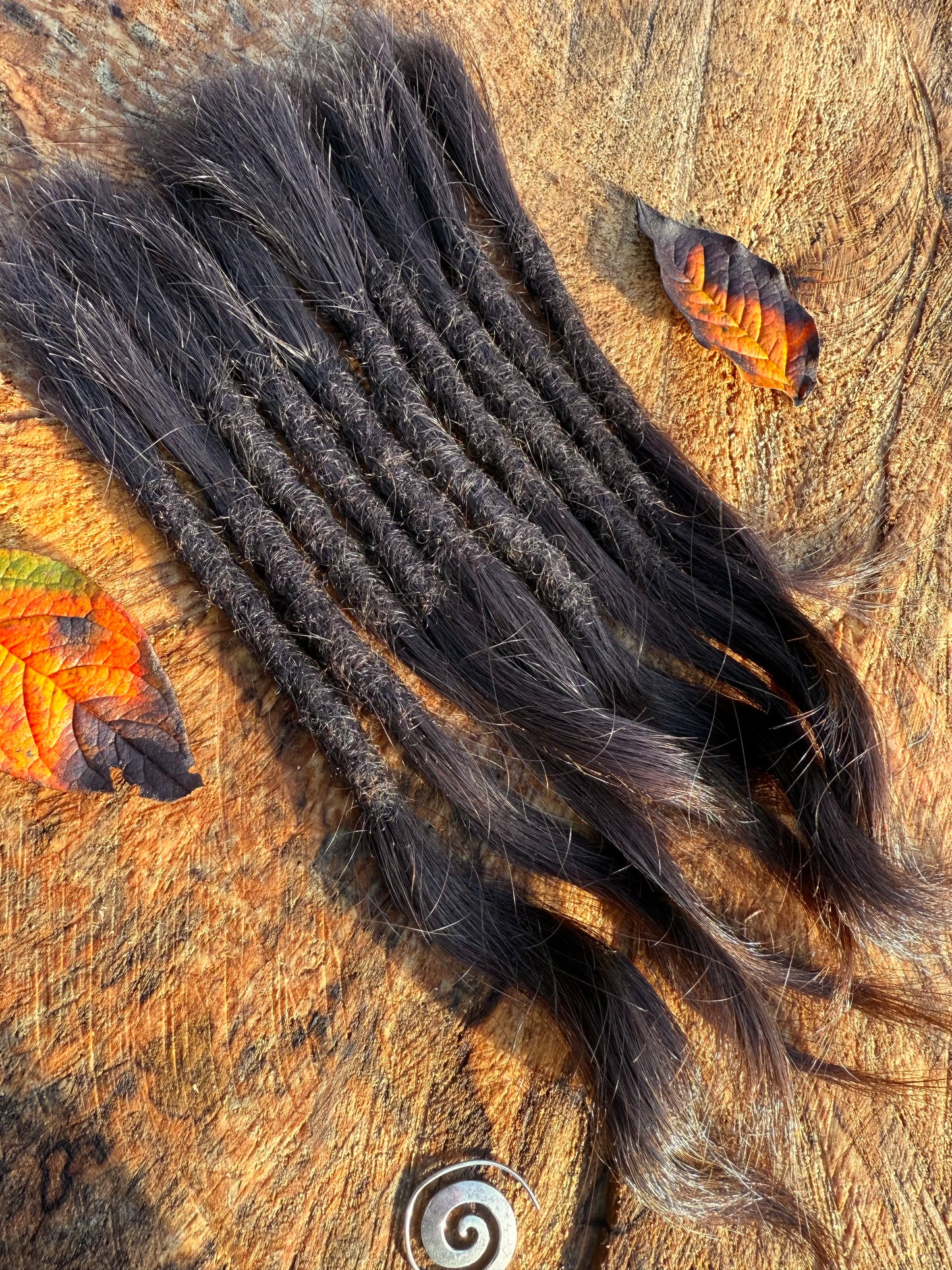 Raw Dark Brown Extensions 11 Inch - Ceredigion Dreadlocks