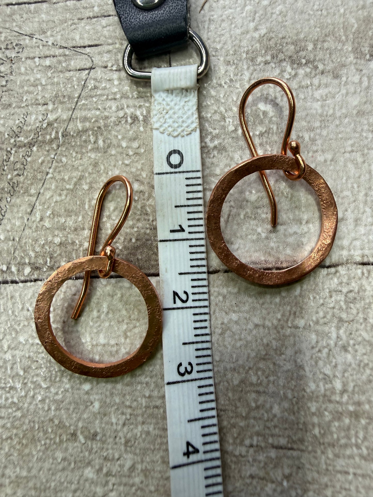 Genuine Copper Earrings - Ceredigion Dreadlocks