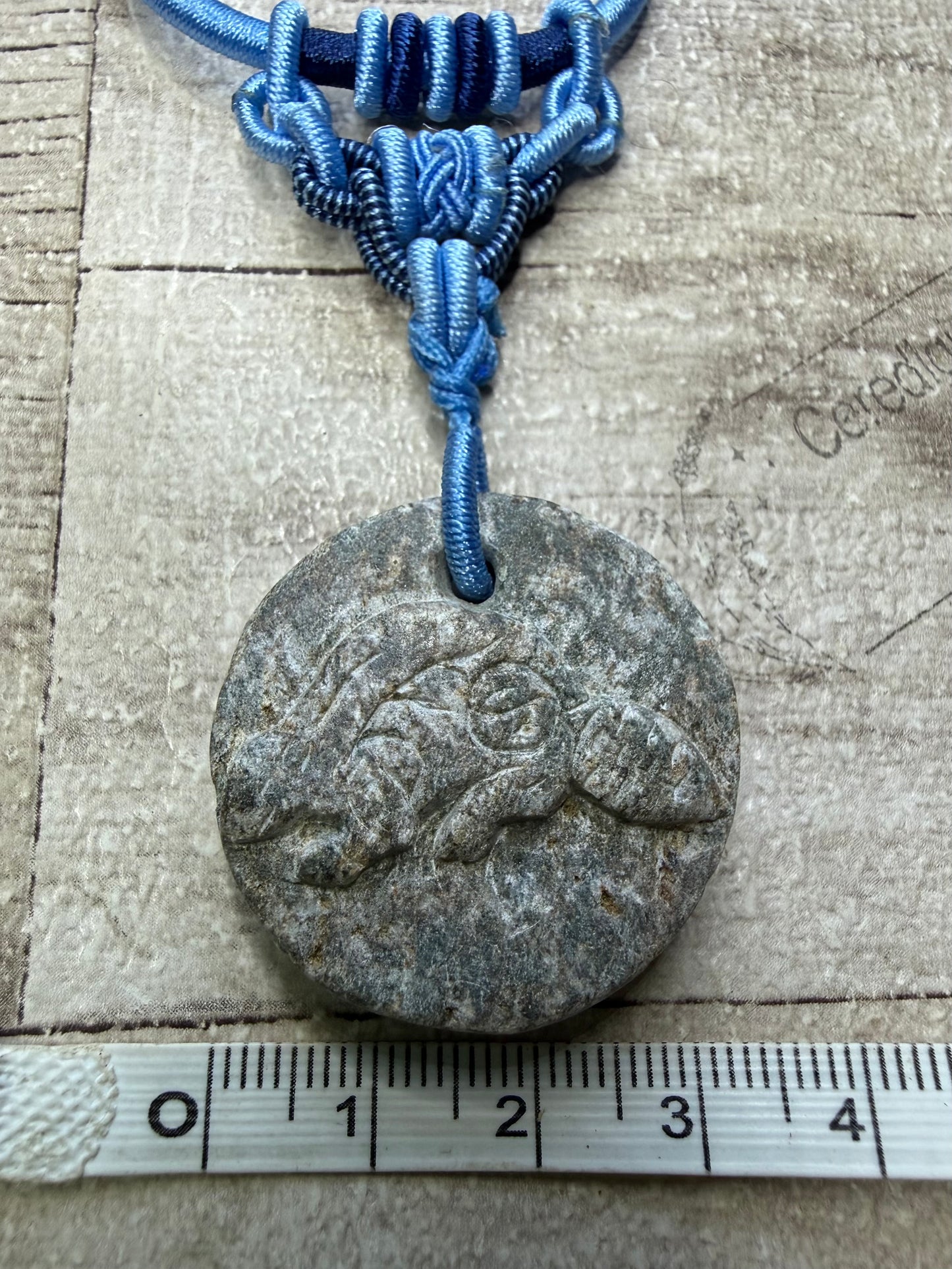 Hand Carved Stone Necklace - Beaver - Ceredigion Dreadlocks