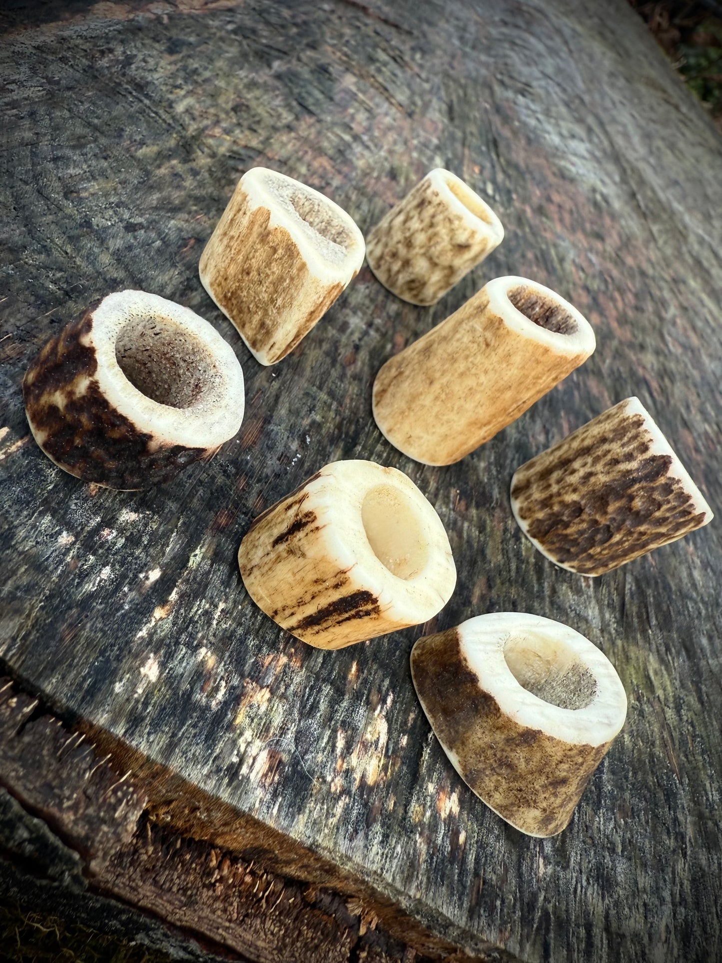 Antler Dreadlock Beads 11mm