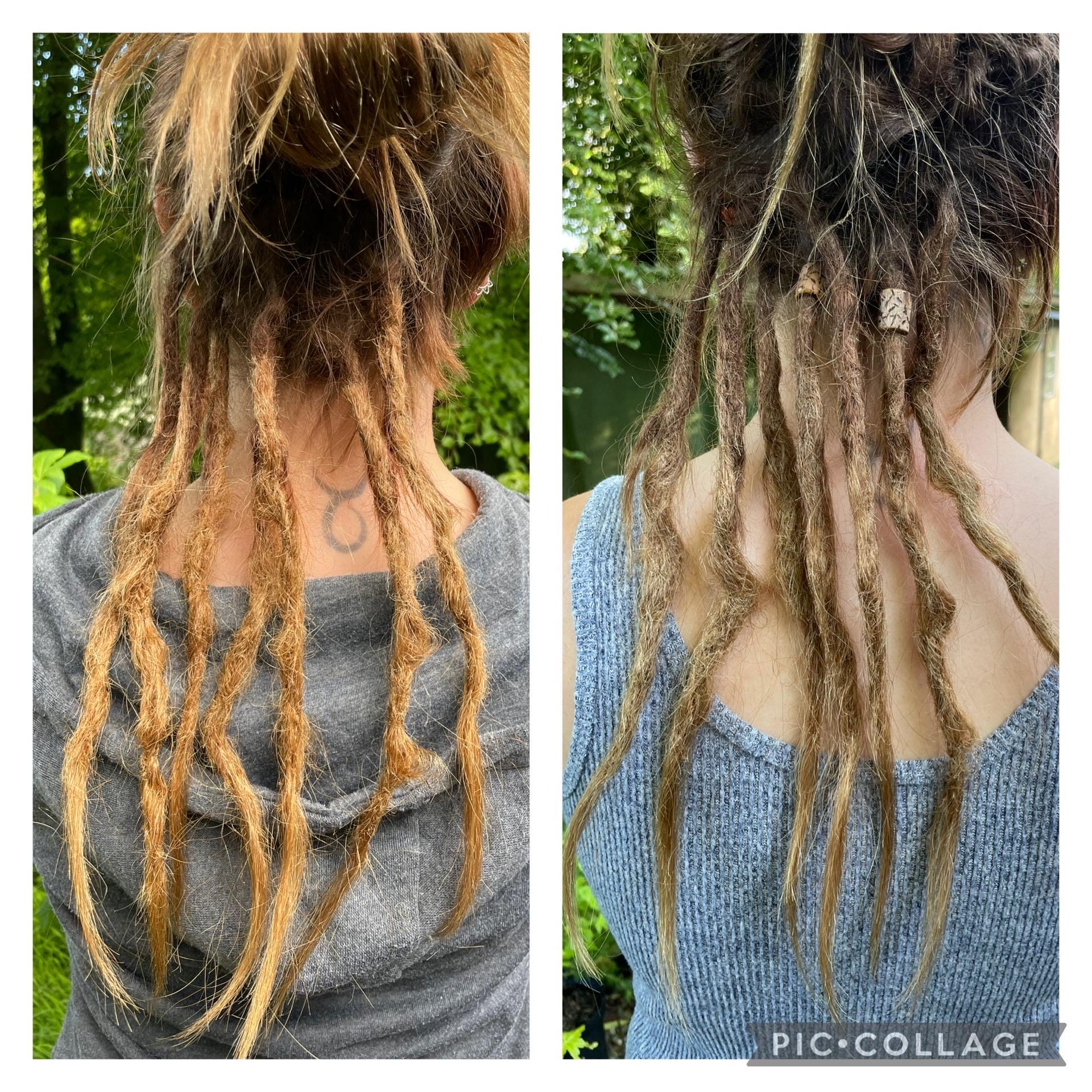 Remy Wild Style Auburn 17 Inch Extensions - Ceredigion Dreadlocks