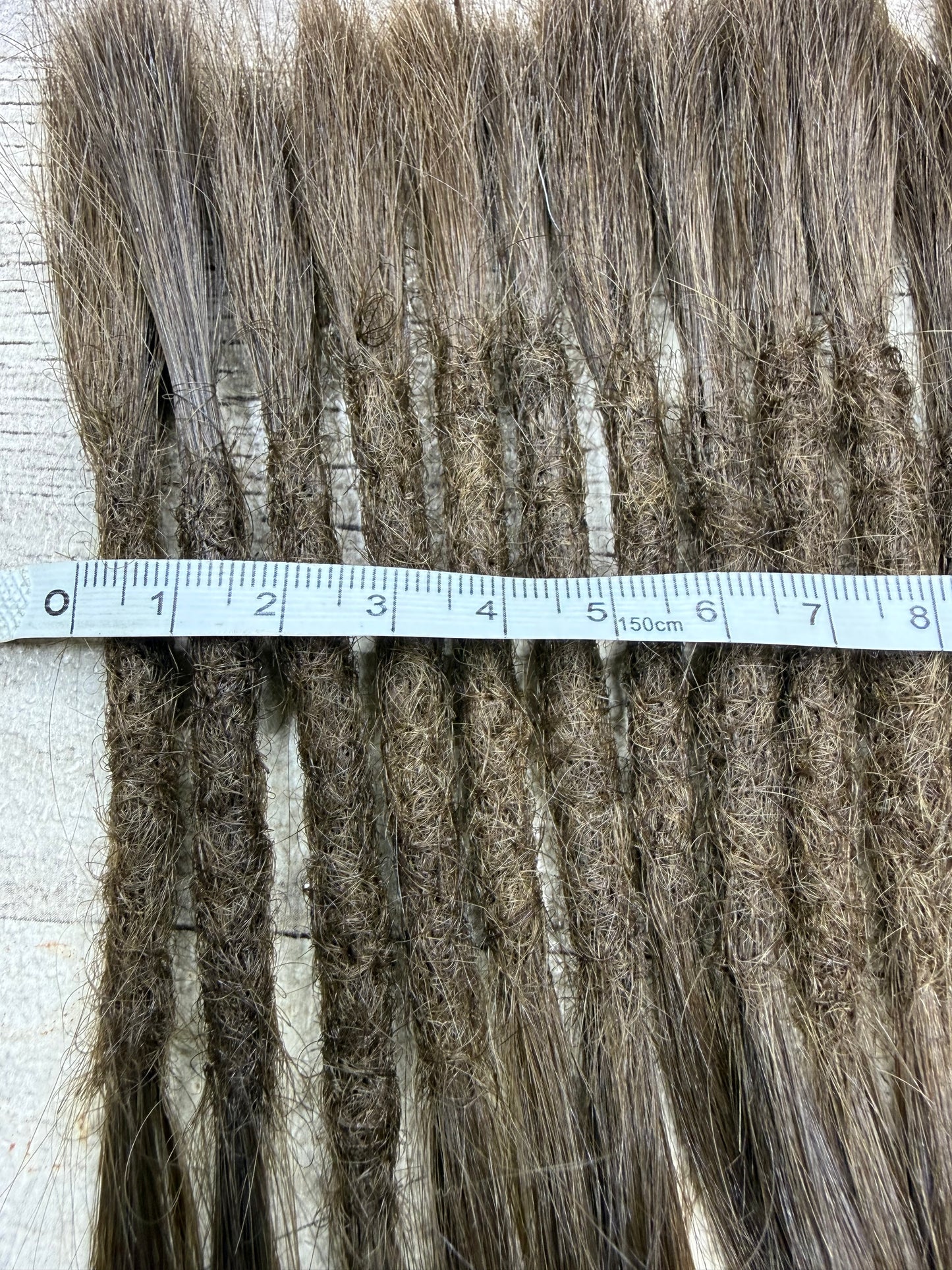 Raw Brown to Blonde 8 Inch Extensions - Ceredigion Dreadlocks
