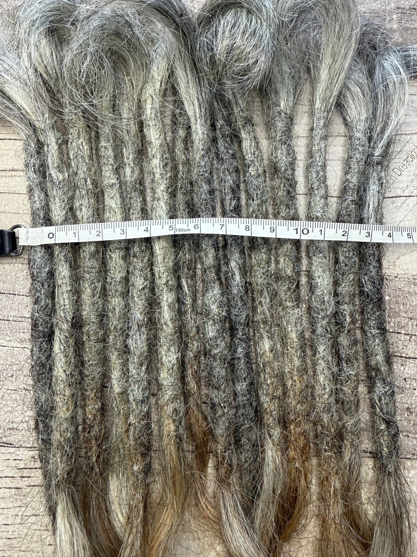 Raw Grey Salt & Pepper 16 Inch Extensions - Ceredigion Dreadlocks