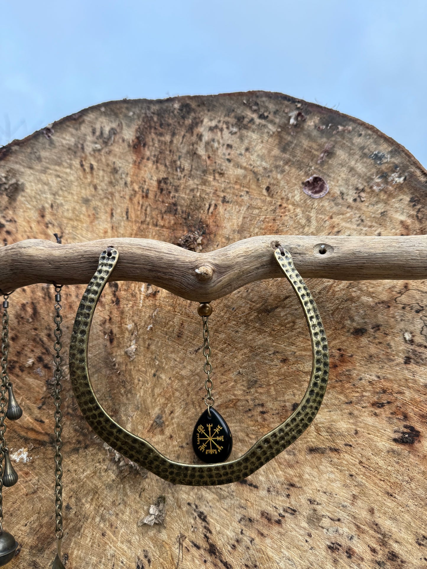 Driftwood Wall Hanging - Bronze - Ceredigion Dreadlocks