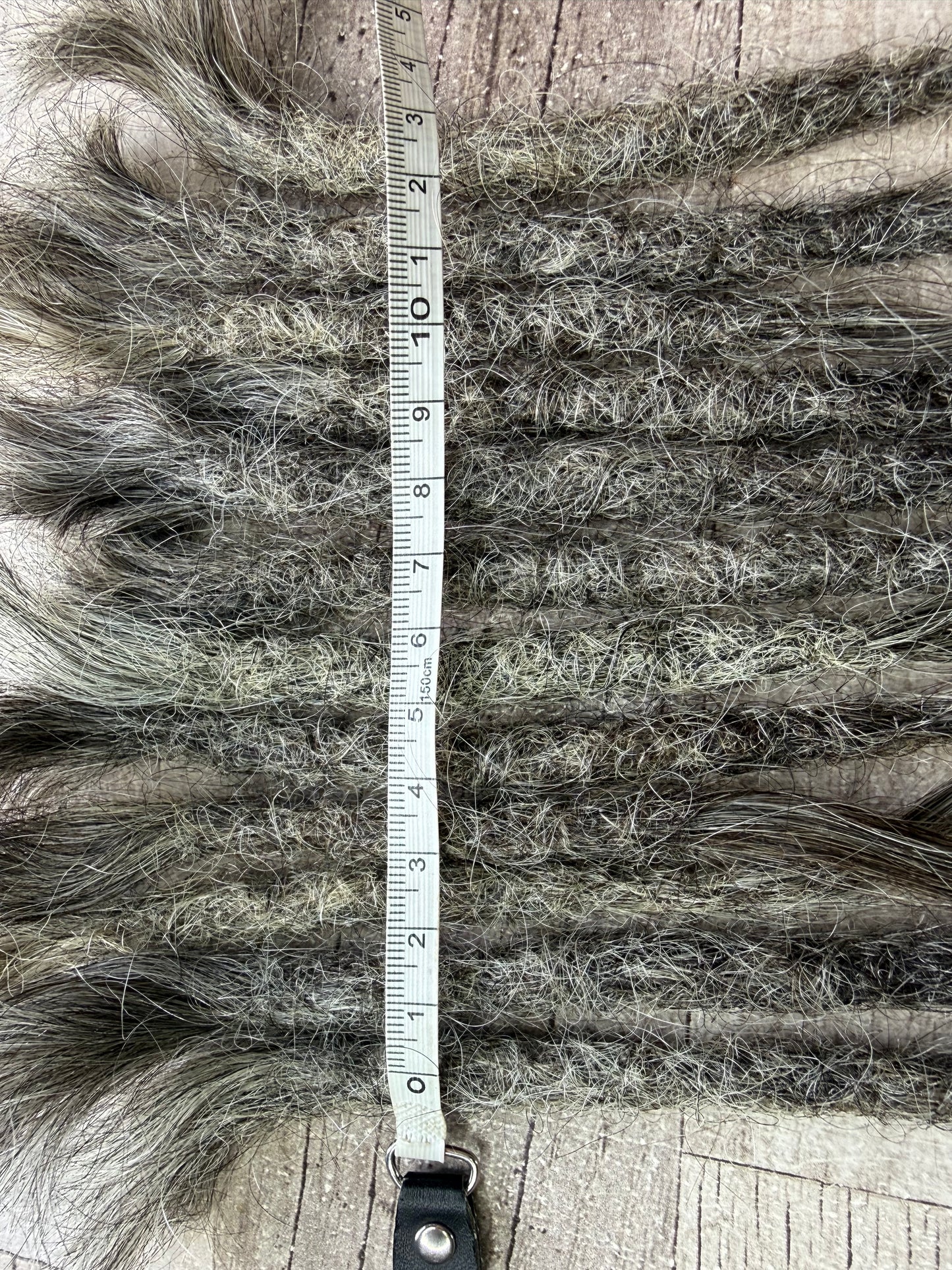 Raw Salt & Pepper Dreadlock Extensions 13 Inch - Ceredigion Dreadlocks