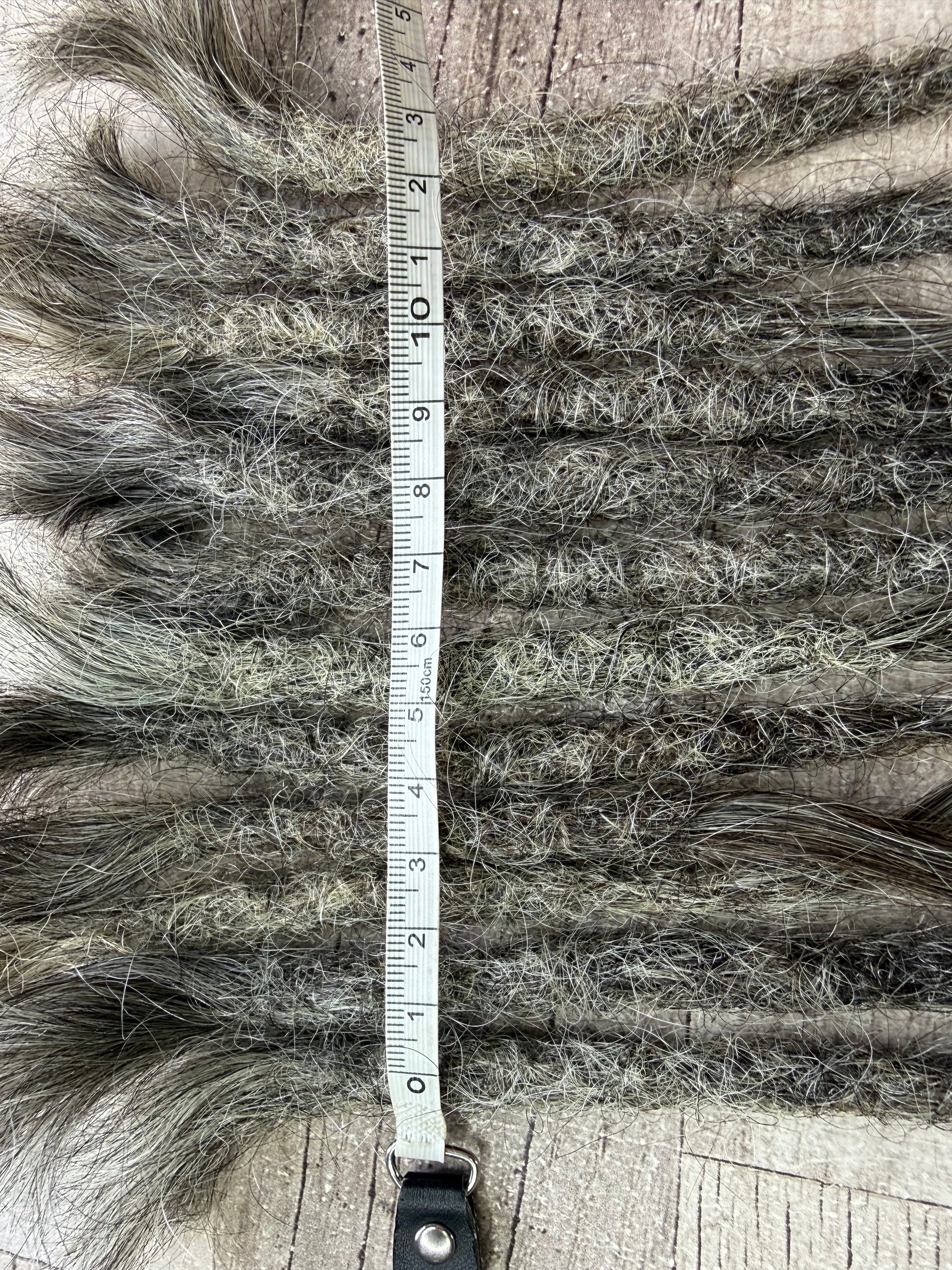 Raw Salt & Pepper Dreadlock Extensions 13 Inch - Ceredigion Dreadlocks