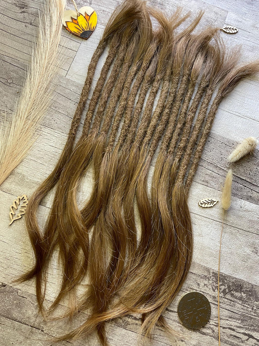 Raw Blonde Straight 17 Inch Extensions - Ceredigion Dreadlocks