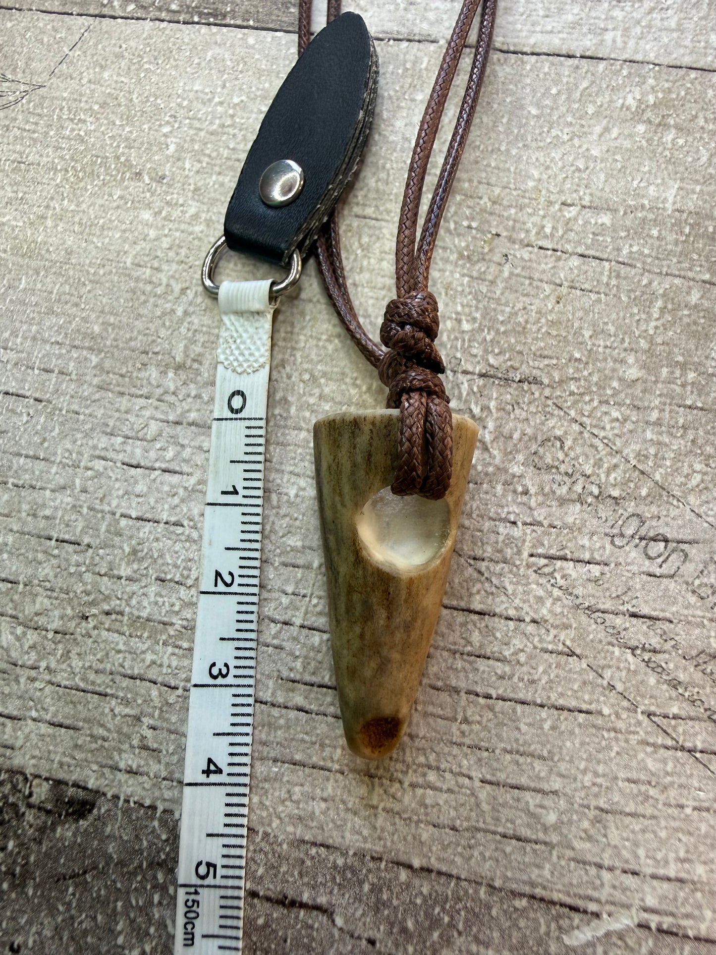 Antler Tip Necklace - Metal Free - Ceredigion Dreadlocks