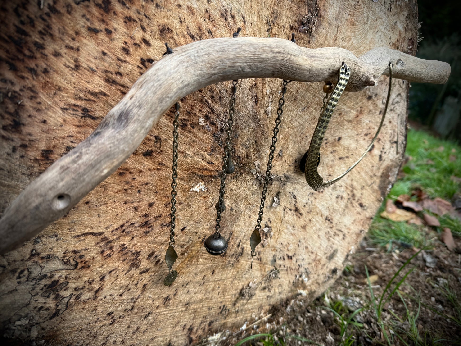 Driftwood Wall Hanging - Bronze - Ceredigion Dreadlocks