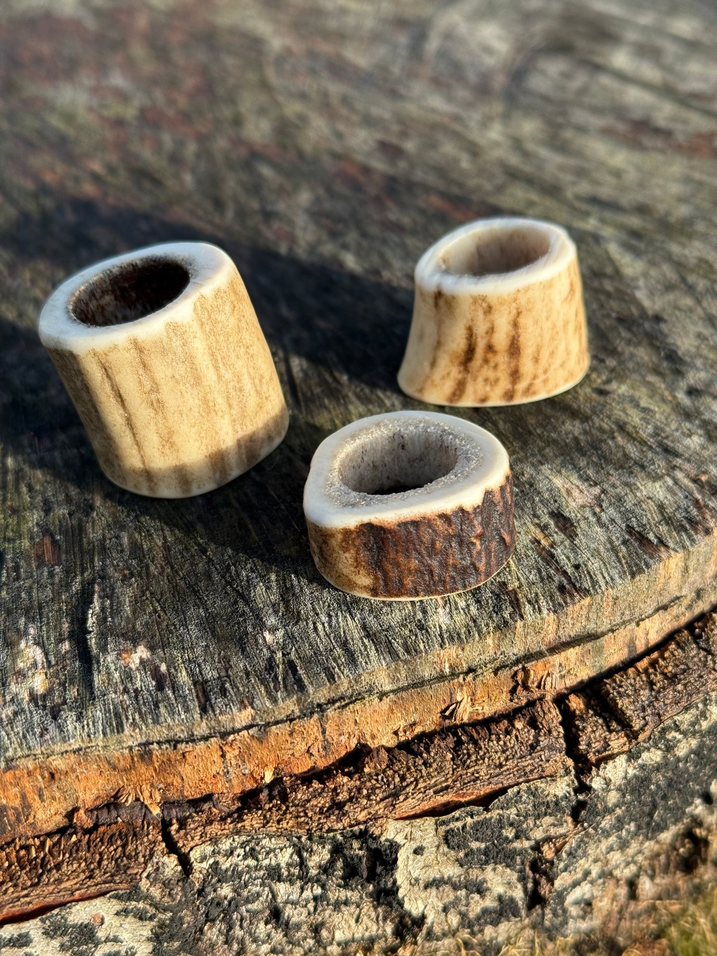 Antler Dreadlock Bead 14mm