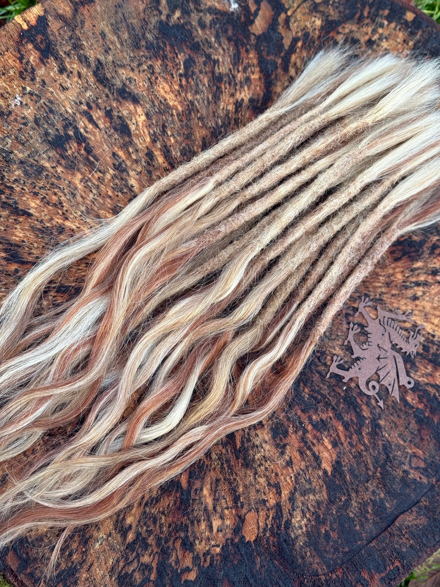Mixed Cinnamon Blonde Hair Extensions 17 Inch