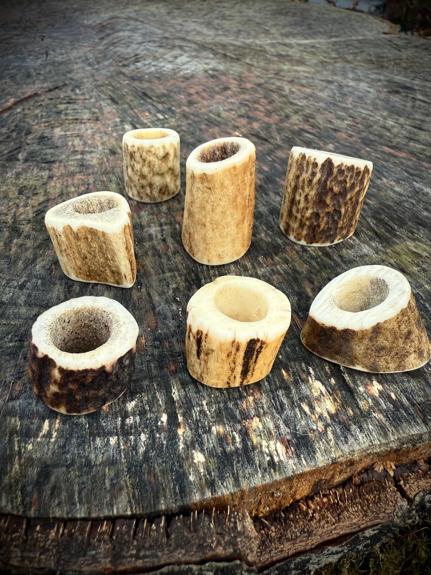 Antler Dreadlock Beads 11mm