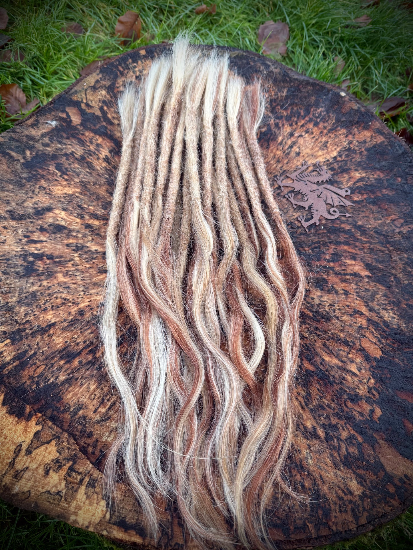 Mixed Cinnamon Blonde Hair Extensions 17 Inch