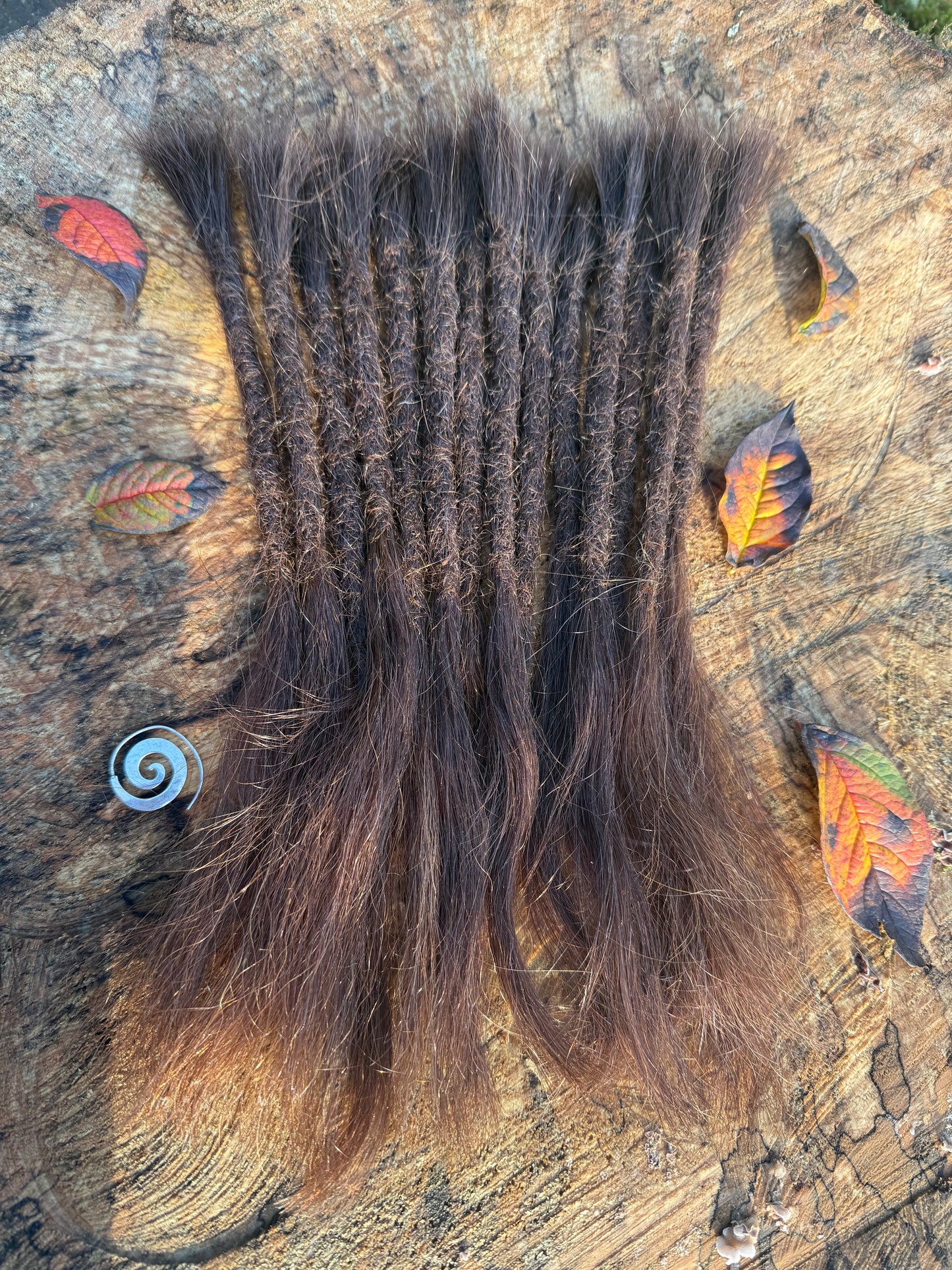 Medium Brown Extensions 13 Inch - Ceredigion Dreadlocks