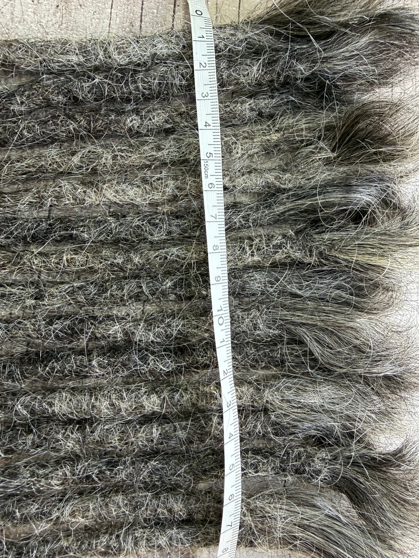 Raw Salt & Pepper Dreadlock Extensions 15 Inch - Ceredigion Dreadlocks