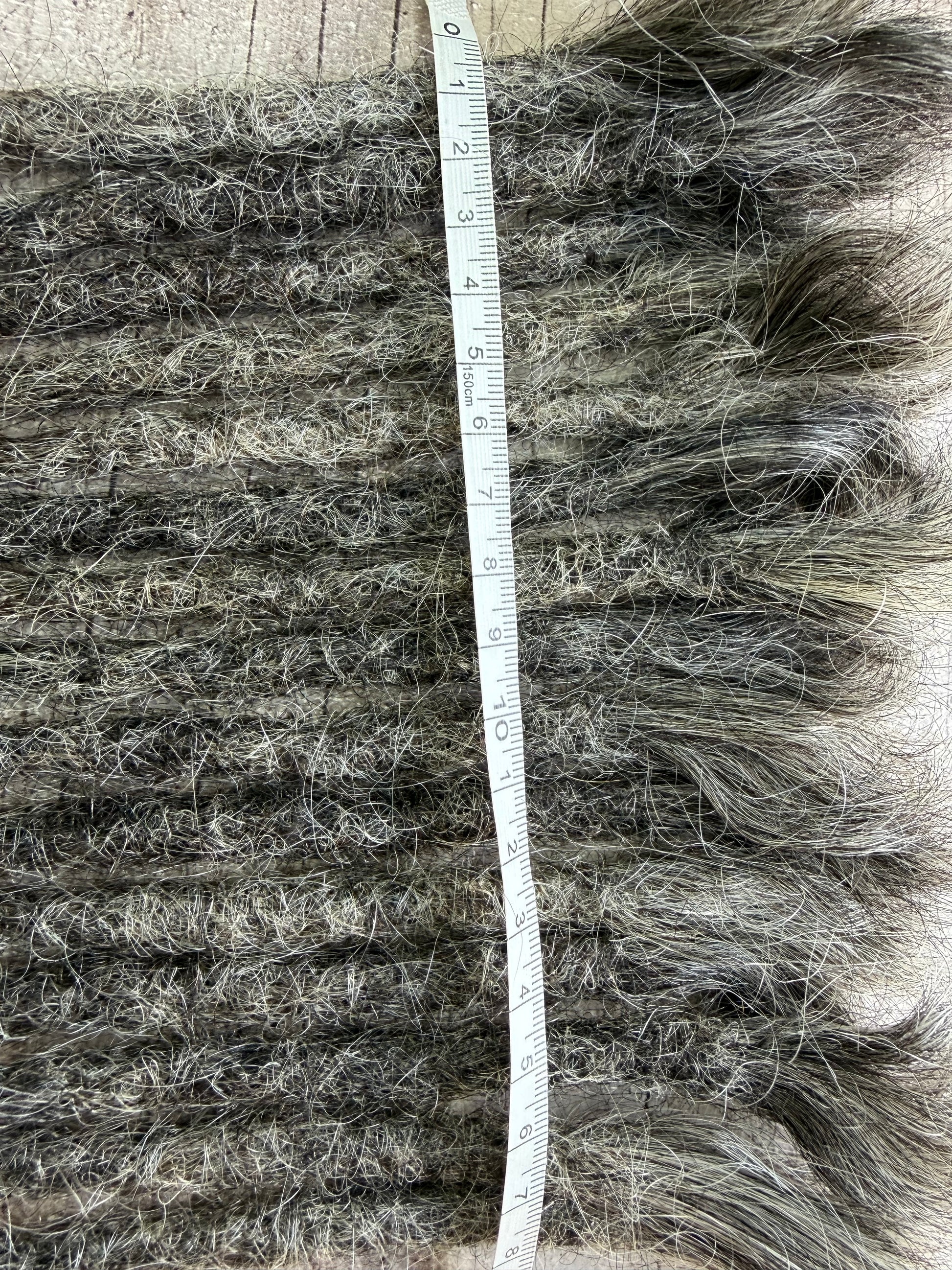 Raw Salt & Pepper Dreadlock Extensions 15 Inch - Ceredigion Dreadlocks