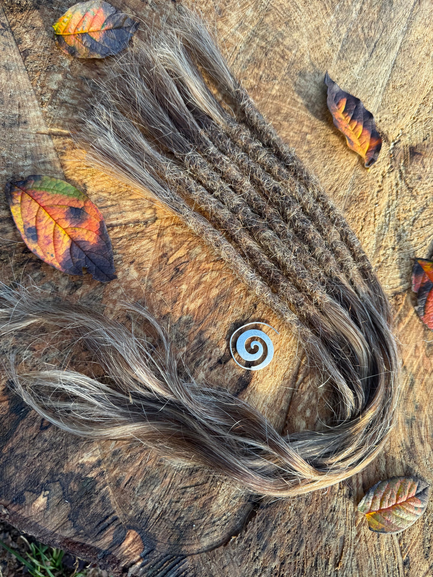 Mixed Blonde Brown Extensions 17 Inch - Ceredigion Dreadlocks