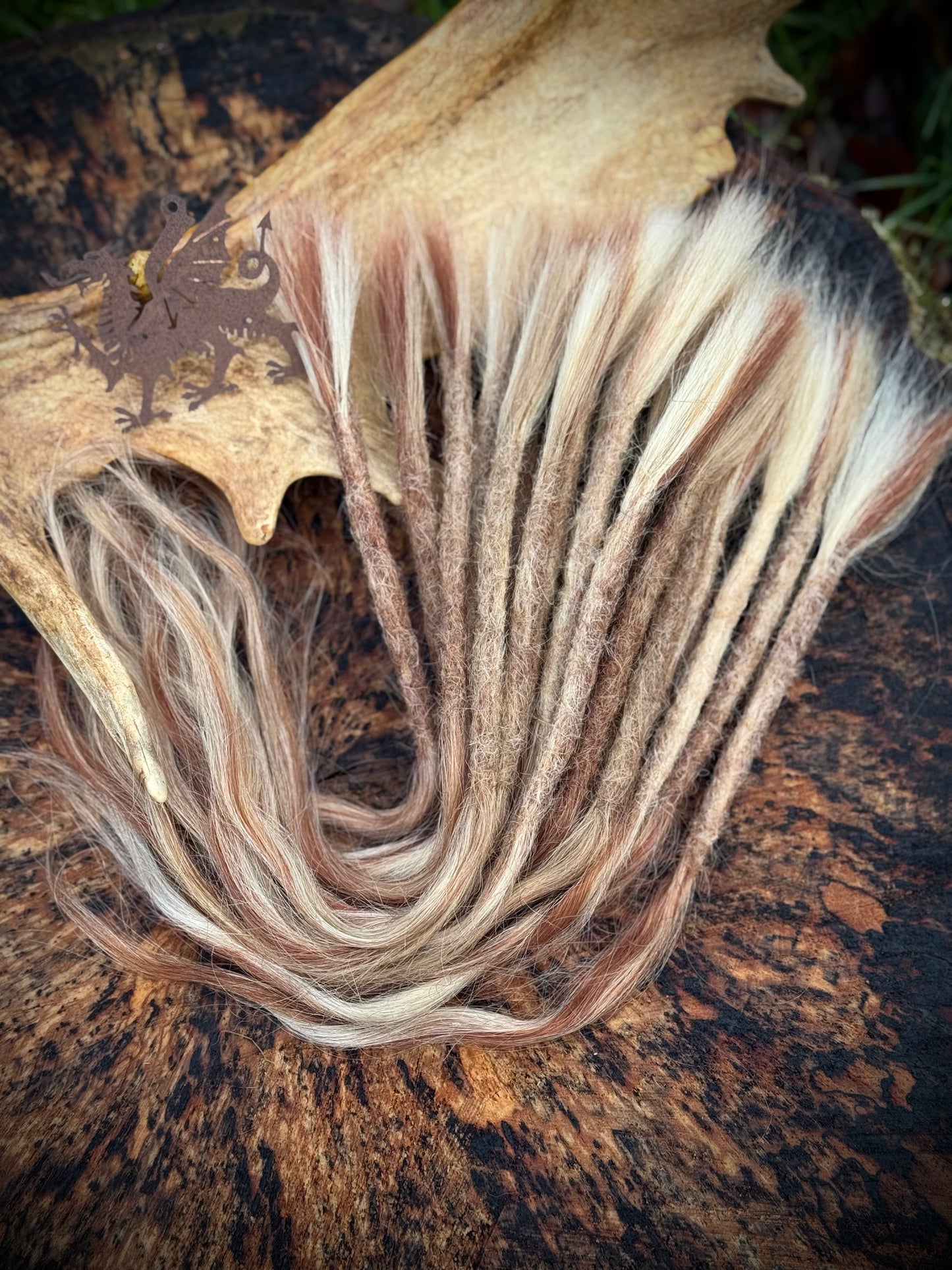 Mixed Cinnamon Blonde Hair Extensions 17 Inch