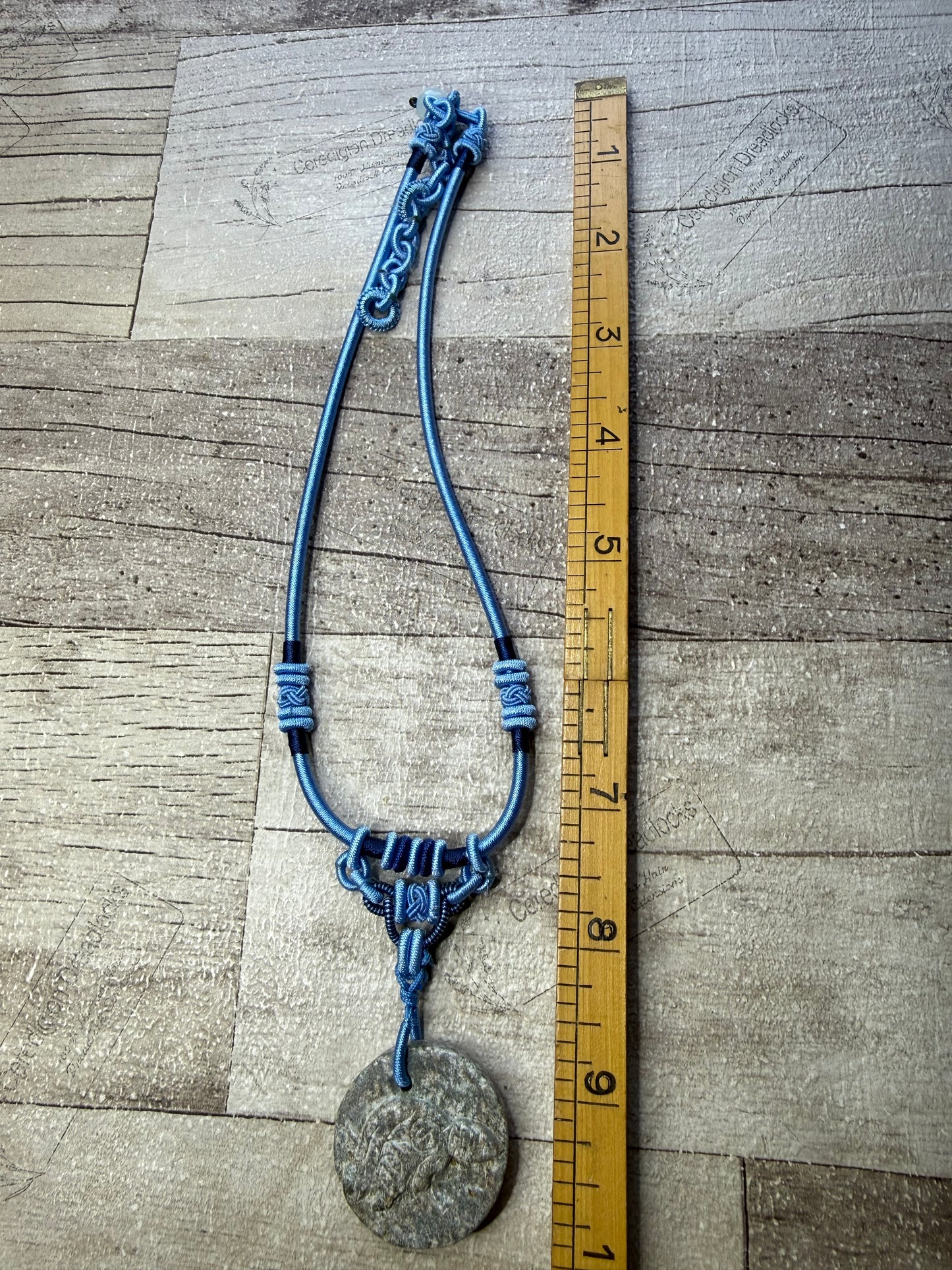Hand Carved Stone Necklace - Beaver - Ceredigion Dreadlocks
