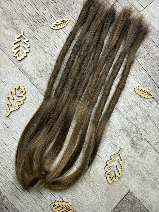 Raw Dark Blonde 9 Inch Extensions - Ceredigion Dreadlocks