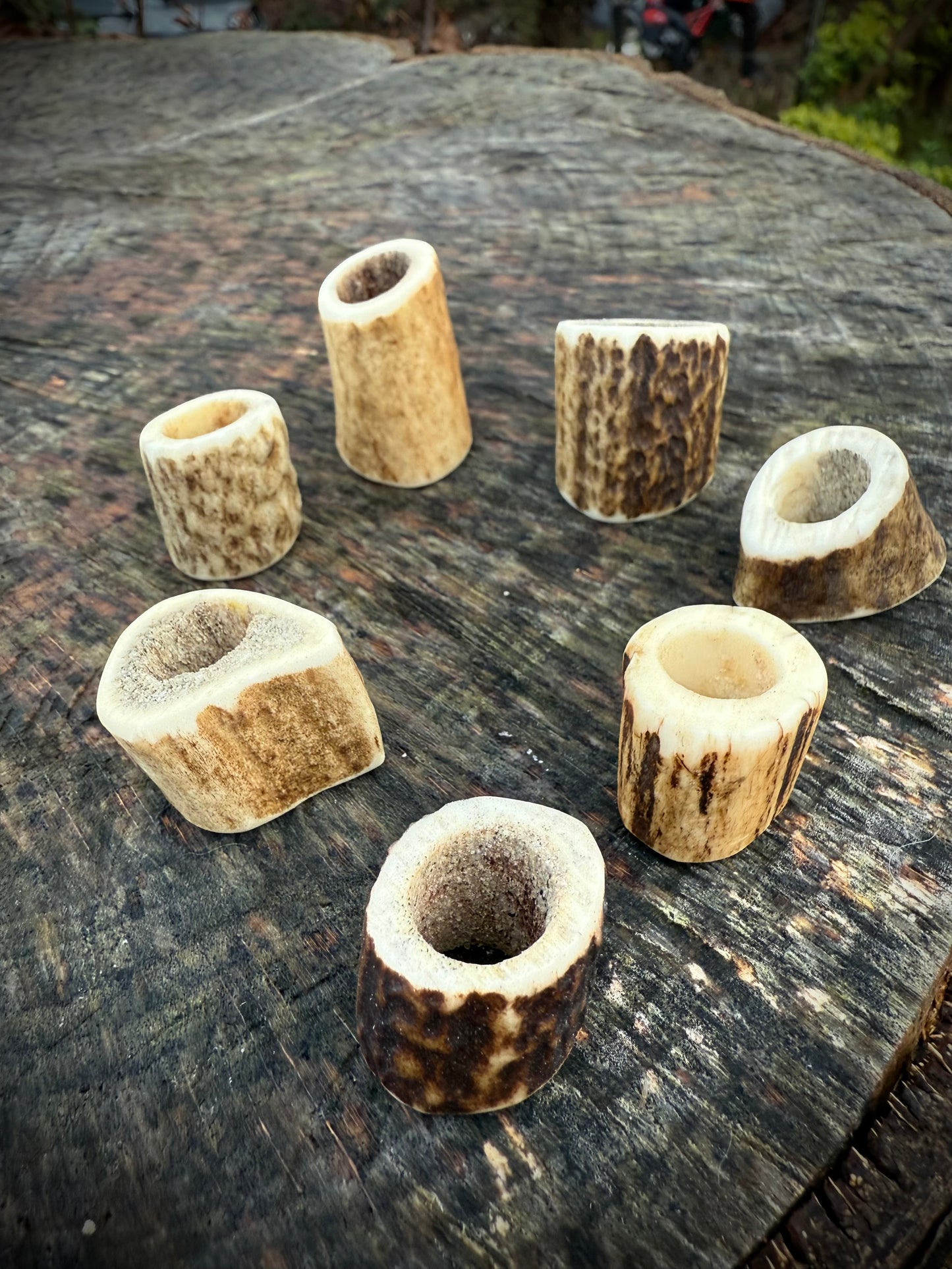 Antler Dreadlock Beads 11mm