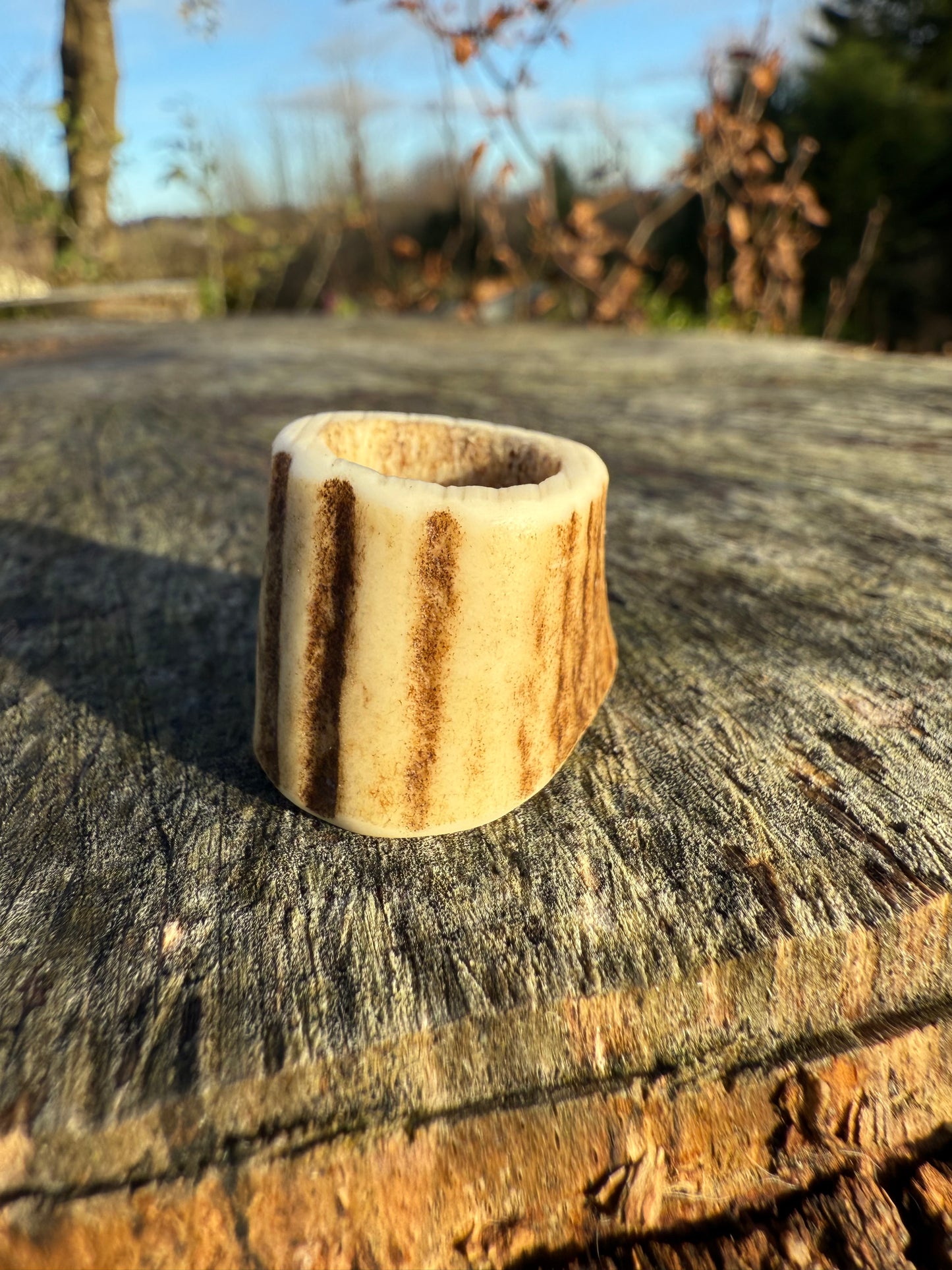 Antler Dreadlock Bead 14mm