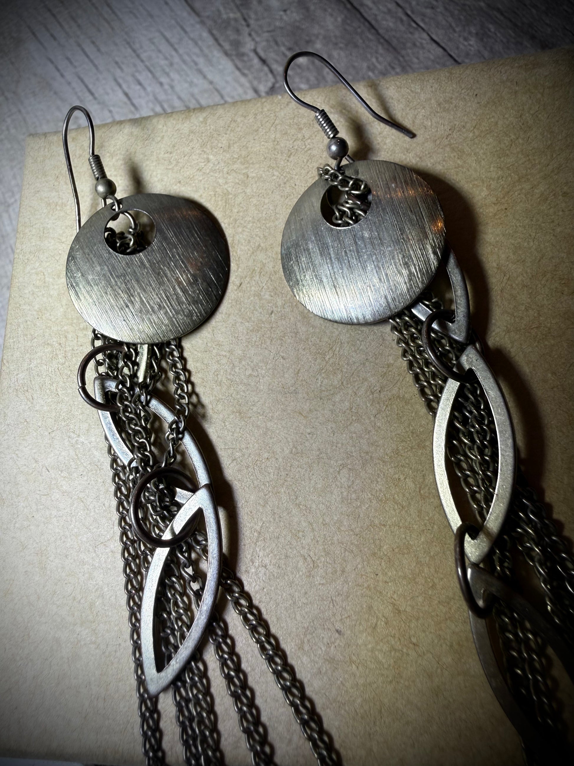 Chain Tassel Earrings - Ceredigion Dreadlocks