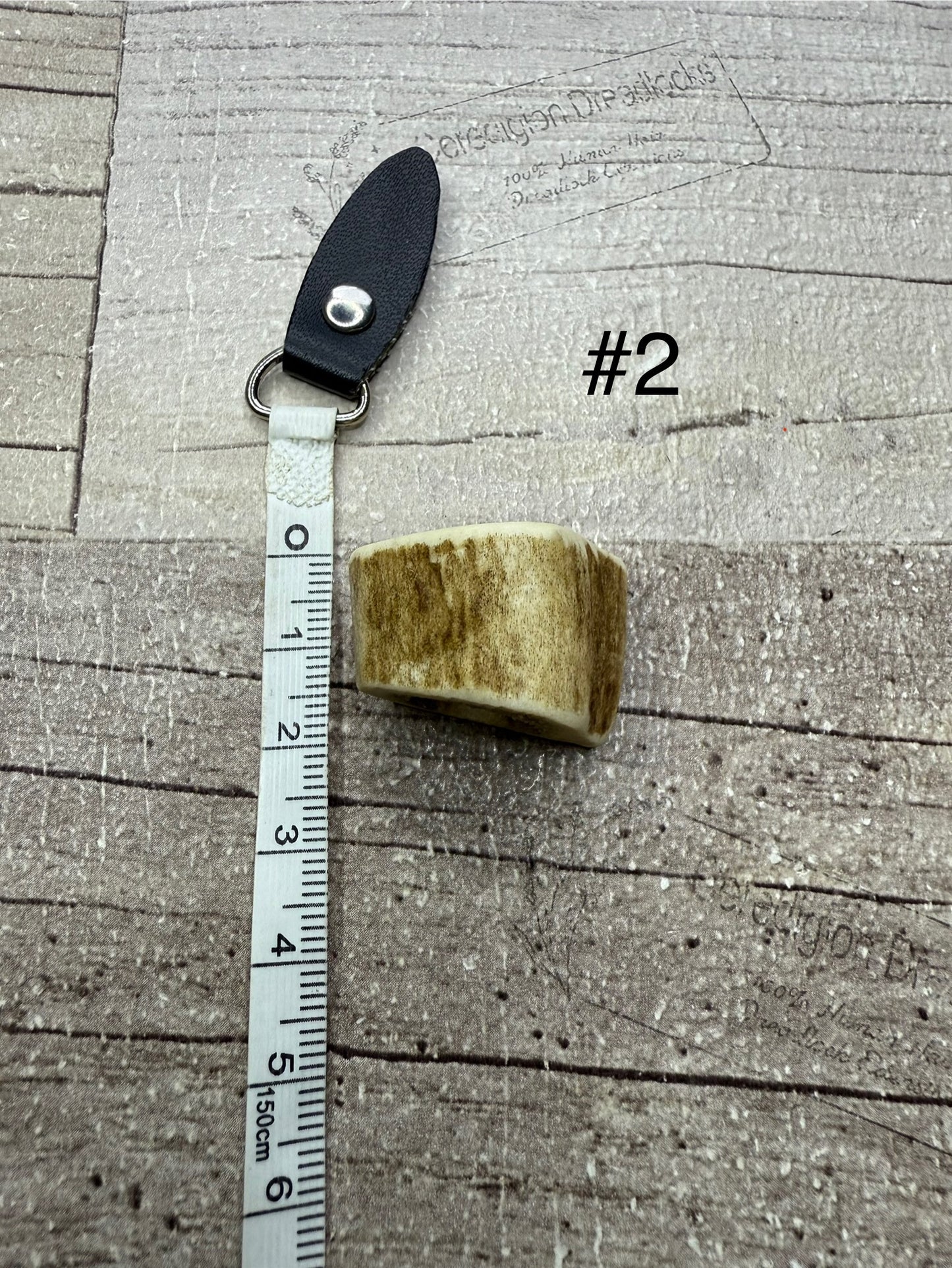 Antler Dreadlock Beads 11mm