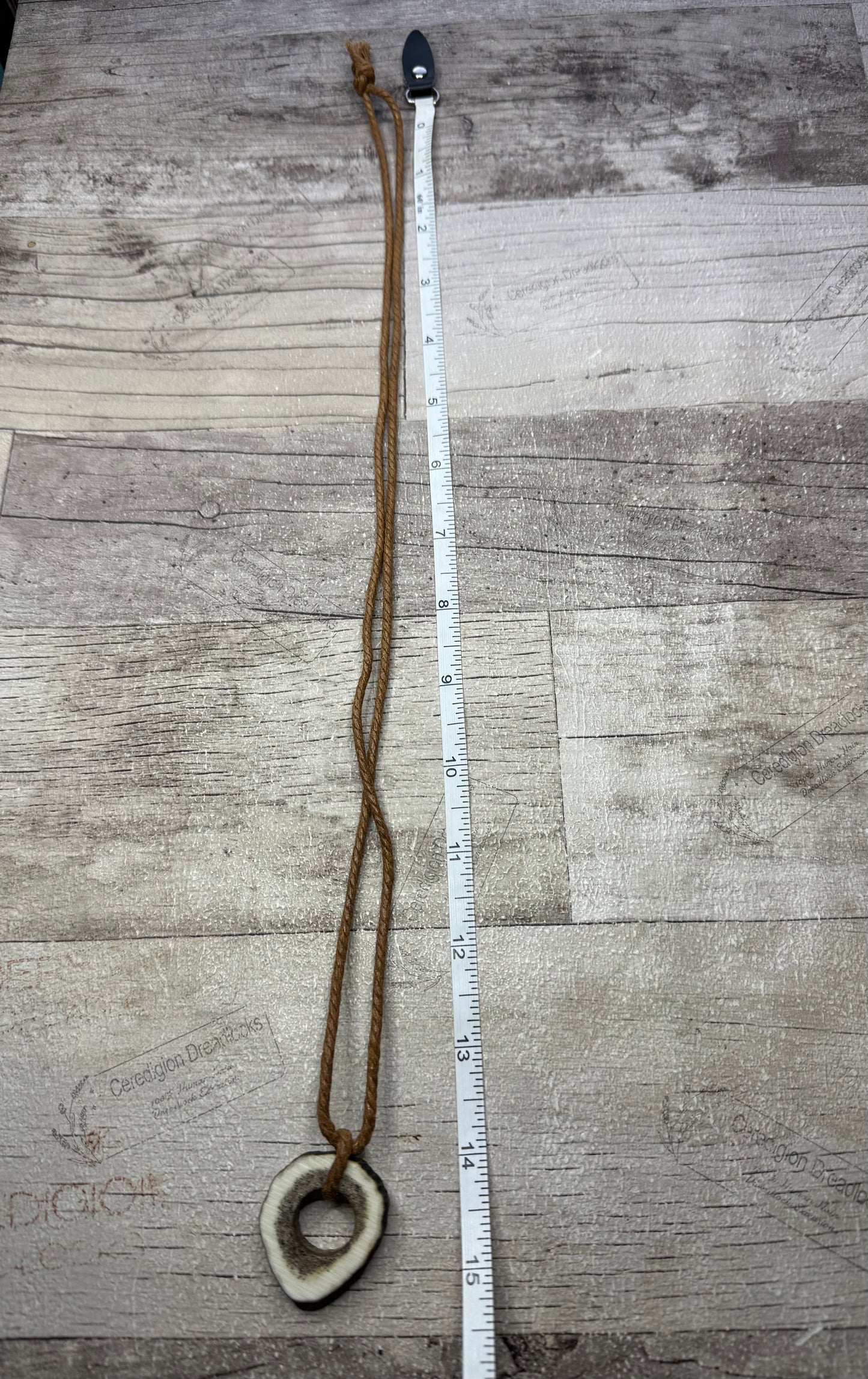 Antler Disc Necklace - Ceredigion Dreadlocks