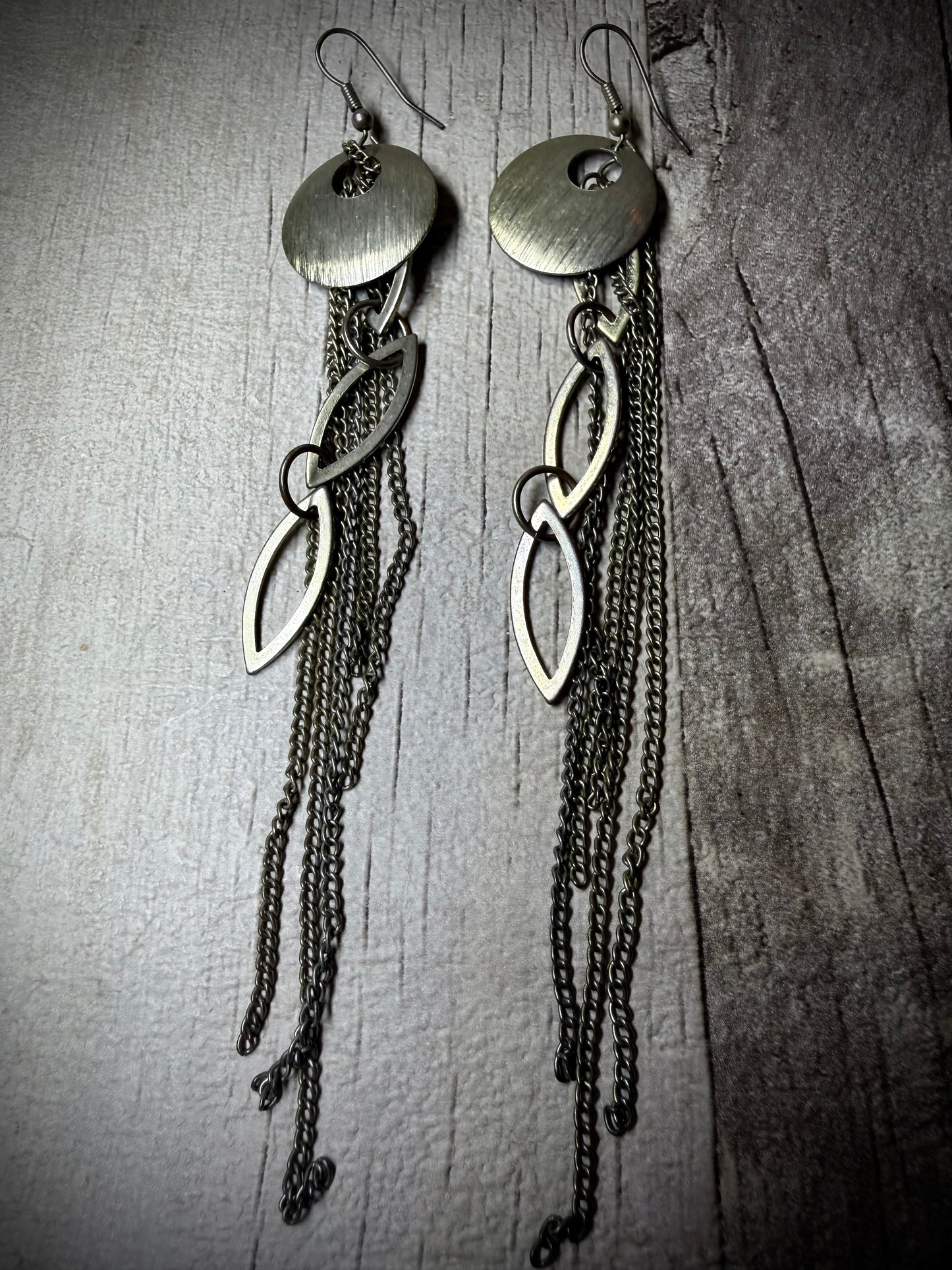 Chain Tassel Earrings - Ceredigion Dreadlocks