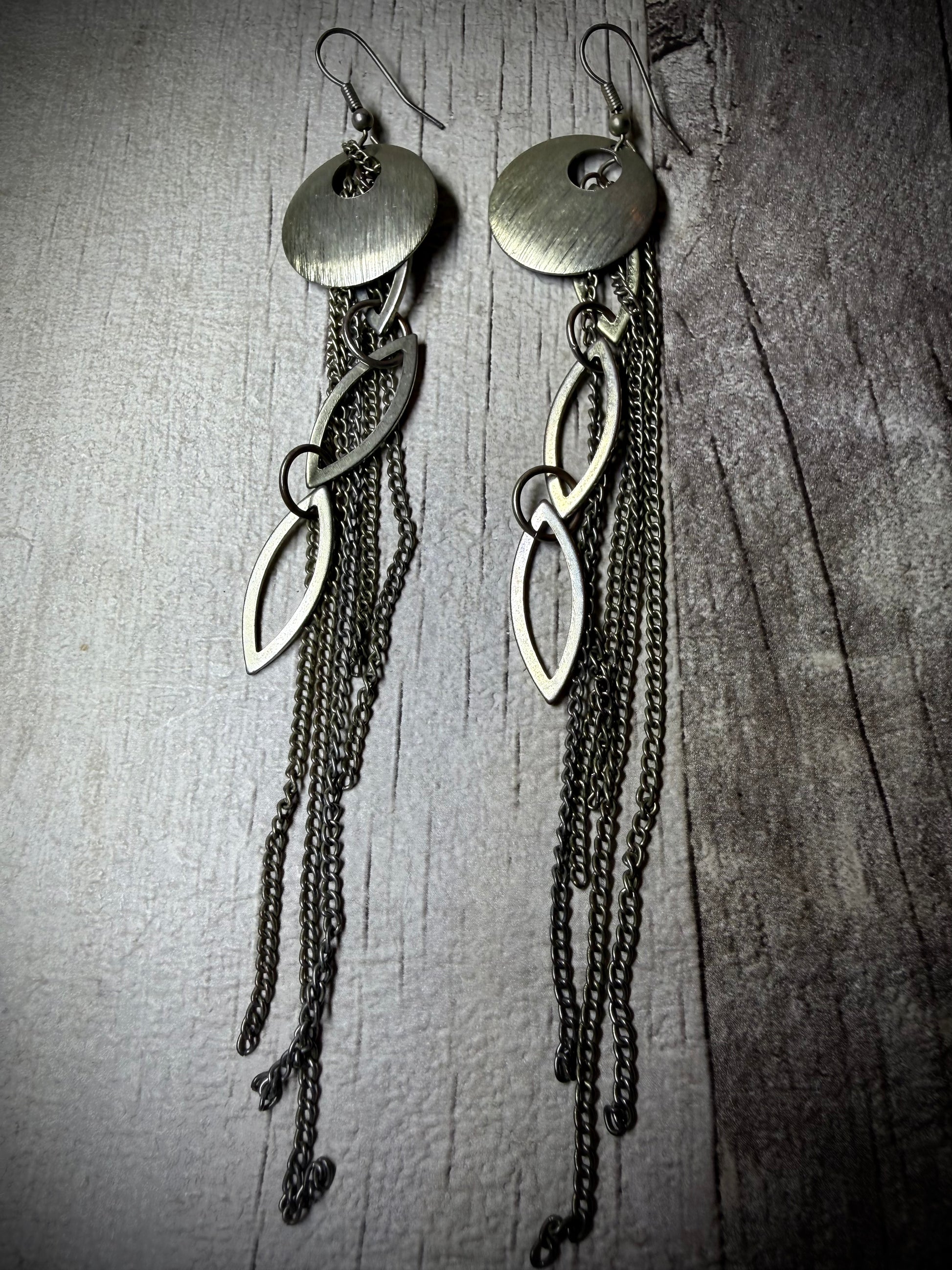 Chain Tassel Earrings - Ceredigion Dreadlocks