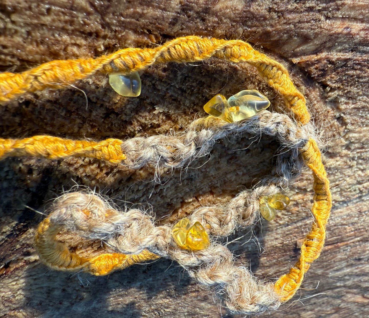 Macrame Hair Wrap - Flower - Ceredigion Dreadlocks