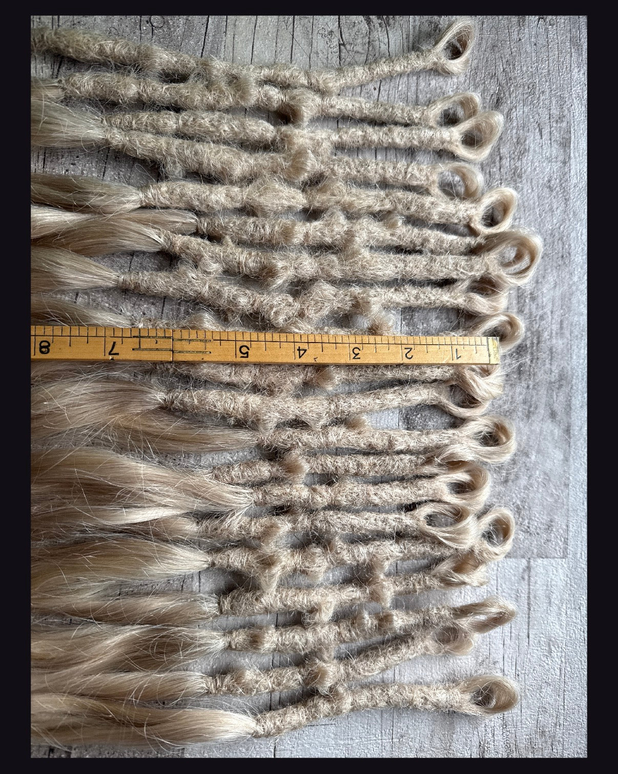 Amber: x20 looped dreadlock extensions