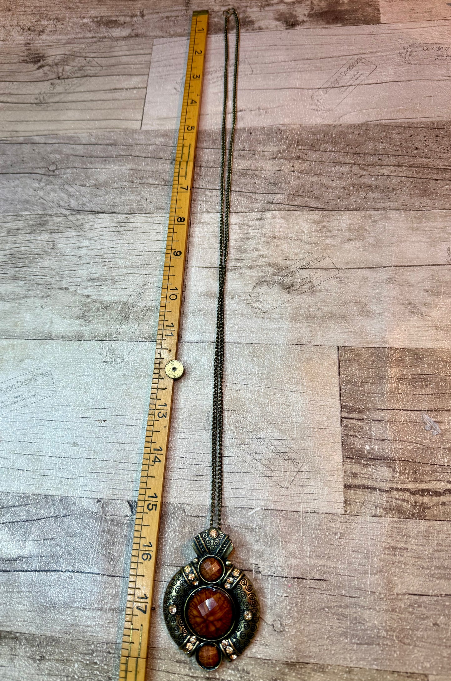 Tribal Style Long Necklace - Ceredigion Dreadlocks