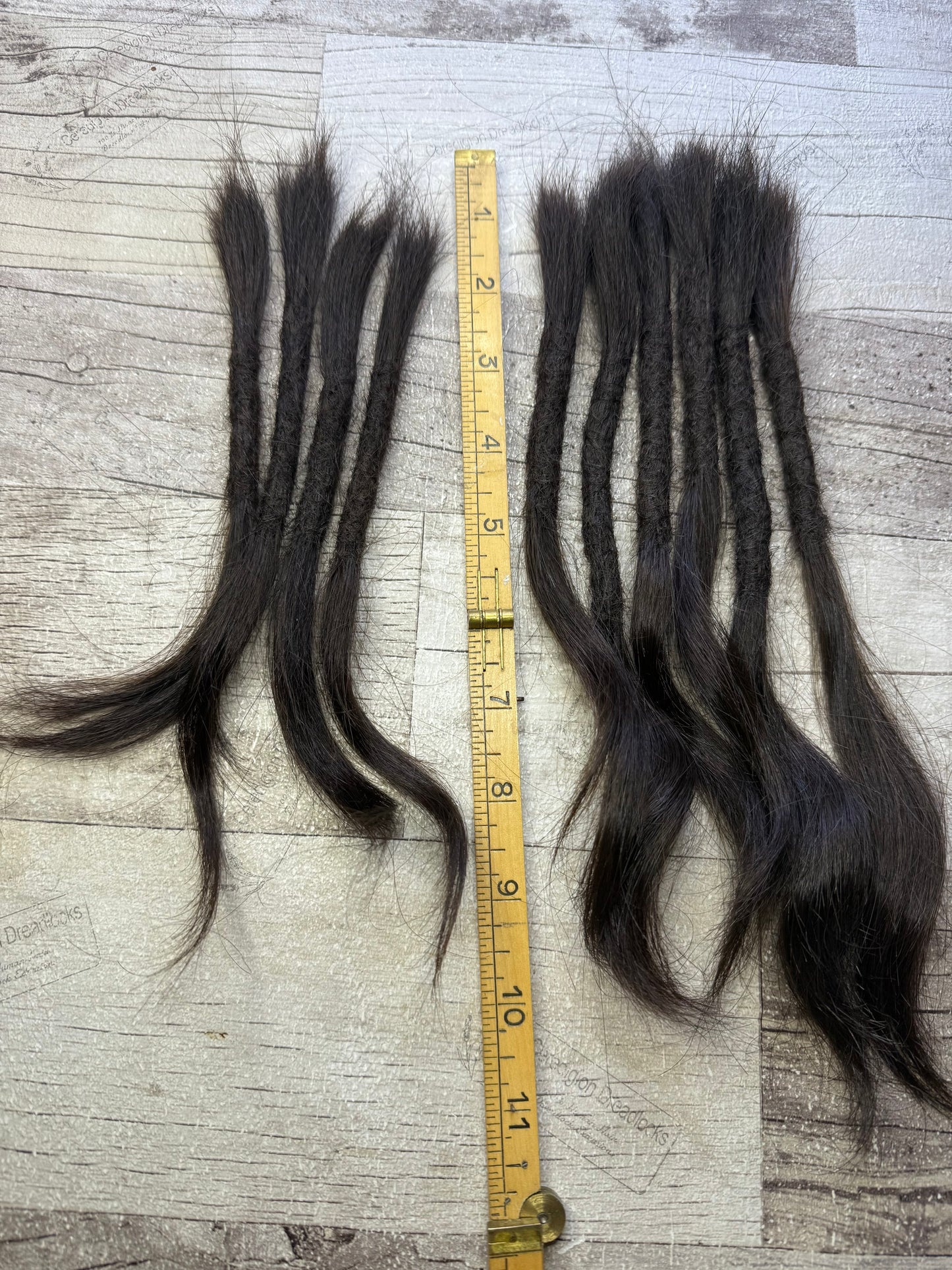 Raw Dark Brown Extensions 11 Inch - Ceredigion Dreadlocks