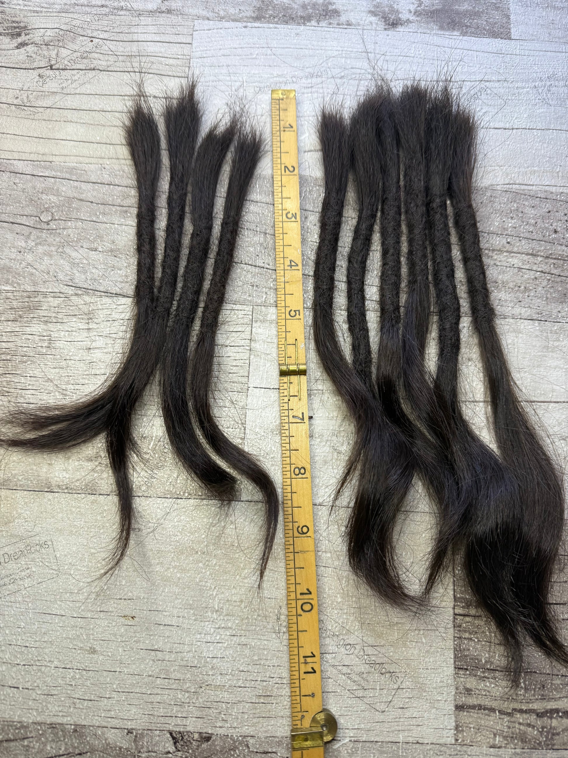 Raw Dark Brown Extensions 11 Inch - Ceredigion Dreadlocks