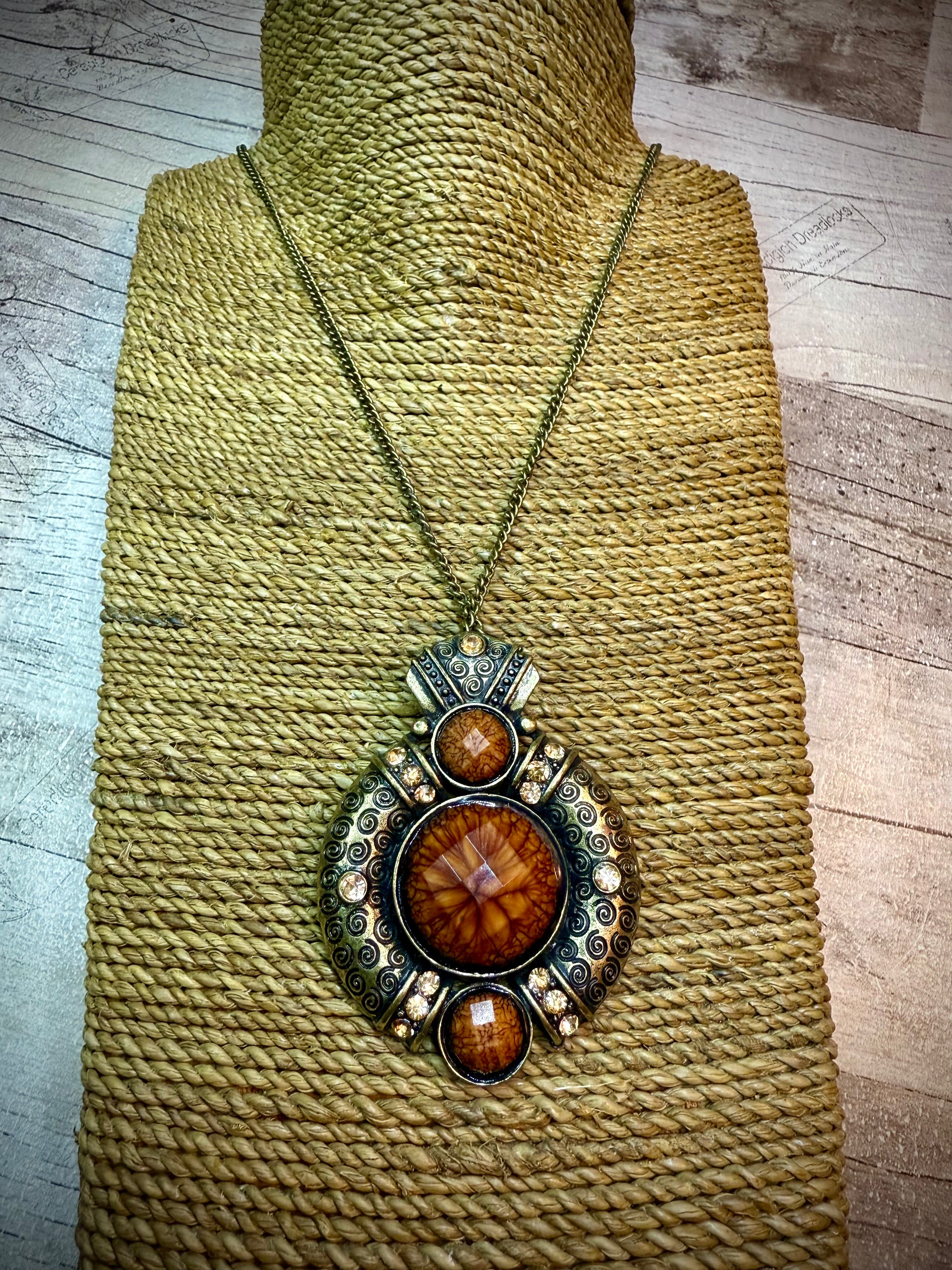 Tribal Style Long Necklace - Ceredigion Dreadlocks